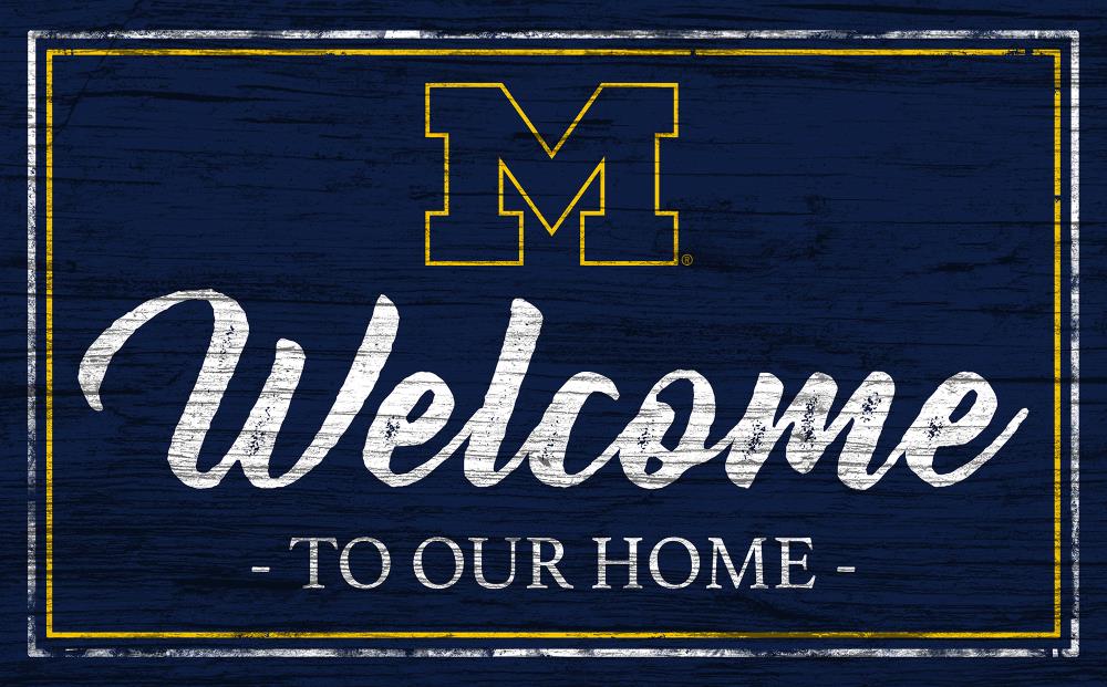 Fan Creations University of Michigan Team Color 11x19 Sign in