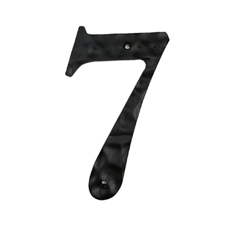 RELIABILT 33627PKBLG 6-in Black Number 7