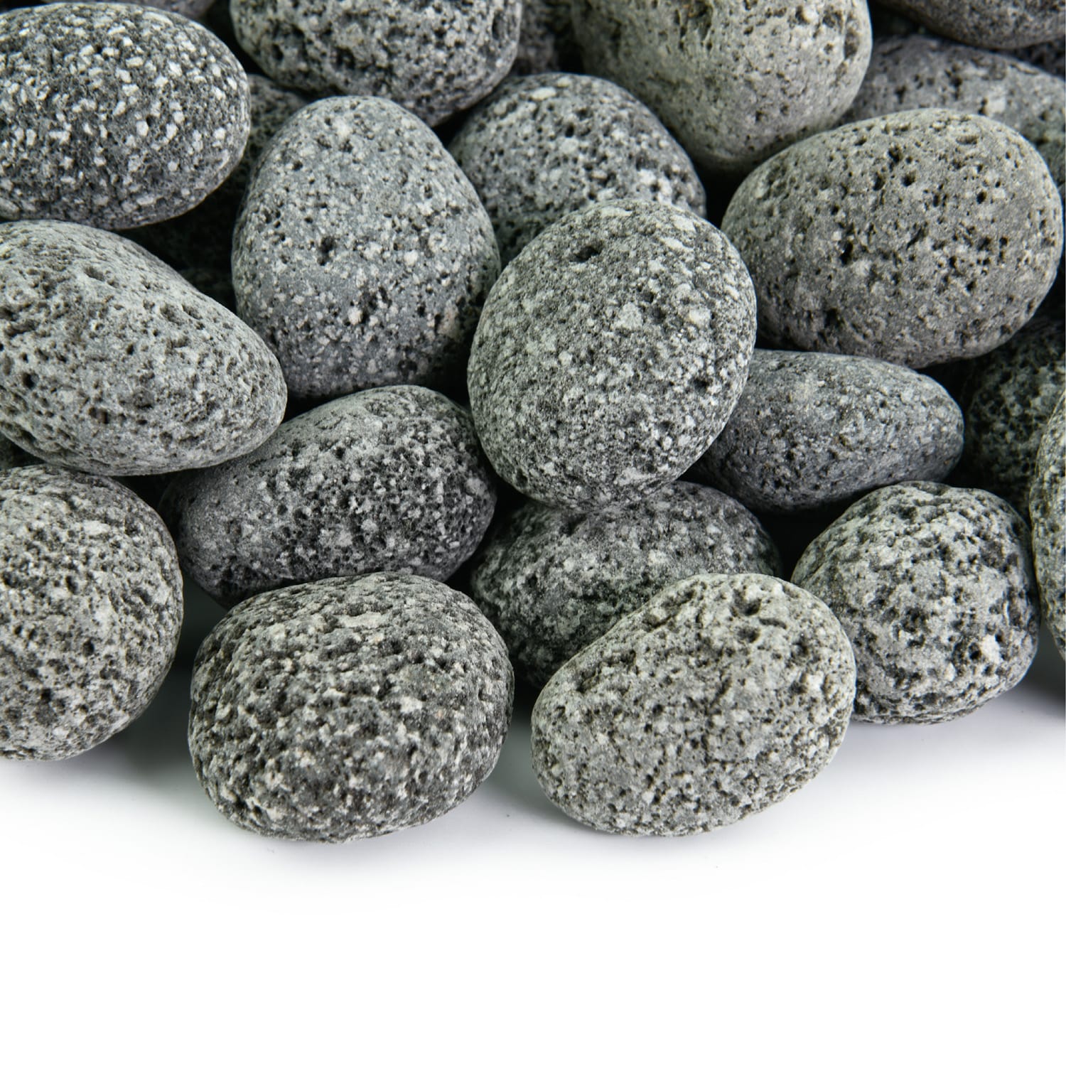 Yard Elements 01-0352 Natural Black Rock Fire glass