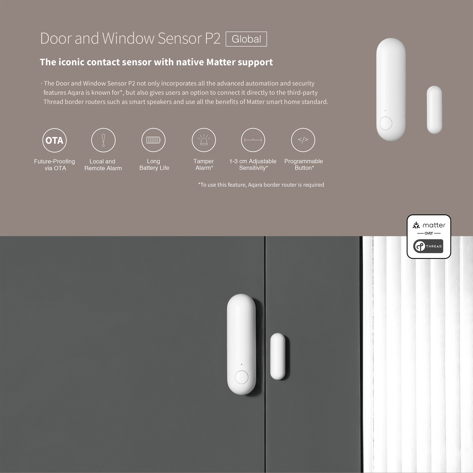 Aqara AQADWS02D Door-Window-Sensors - View #2