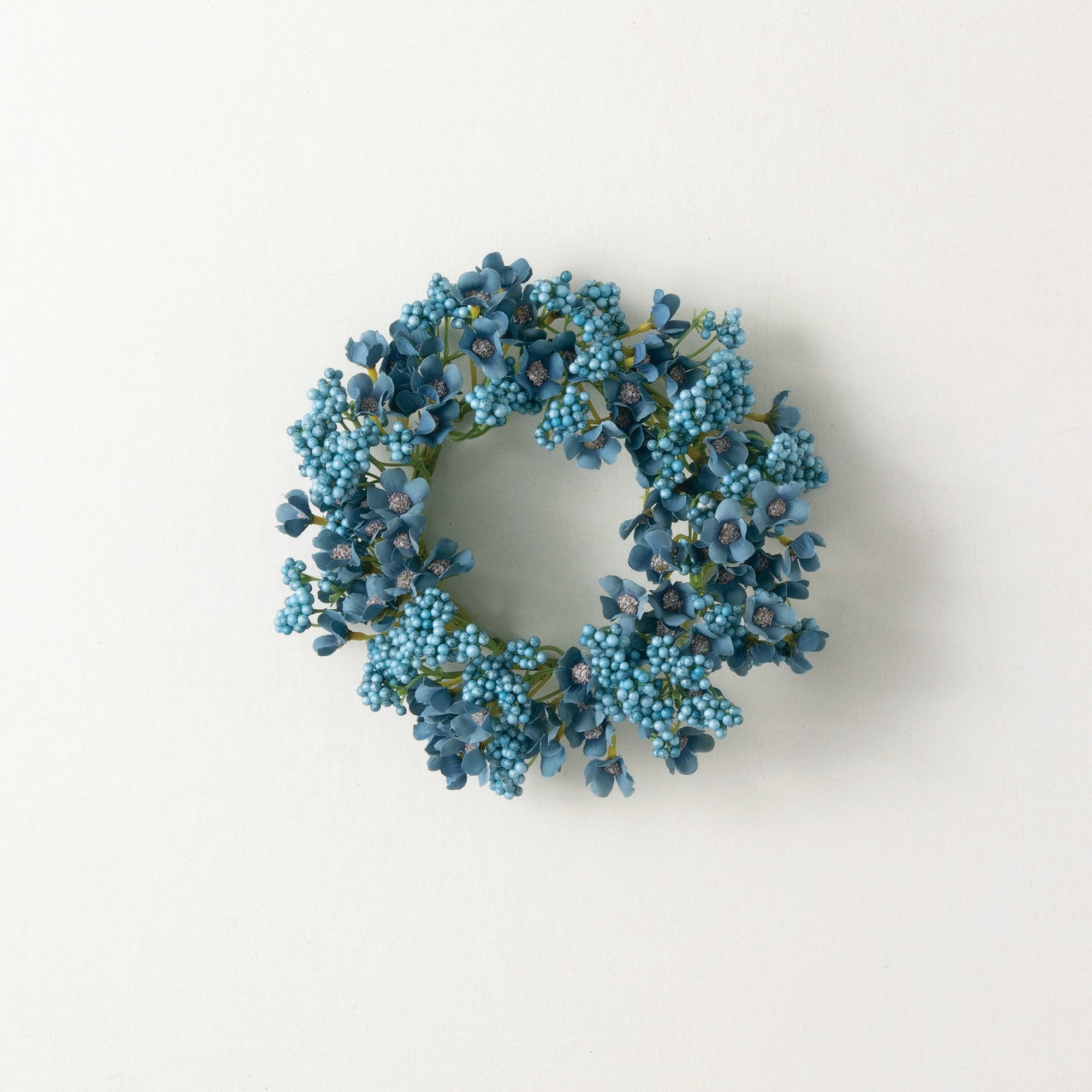 Sullivans BFW4 BL 10-Inches Blue Indoor Desktop Wreath Artificial wreath