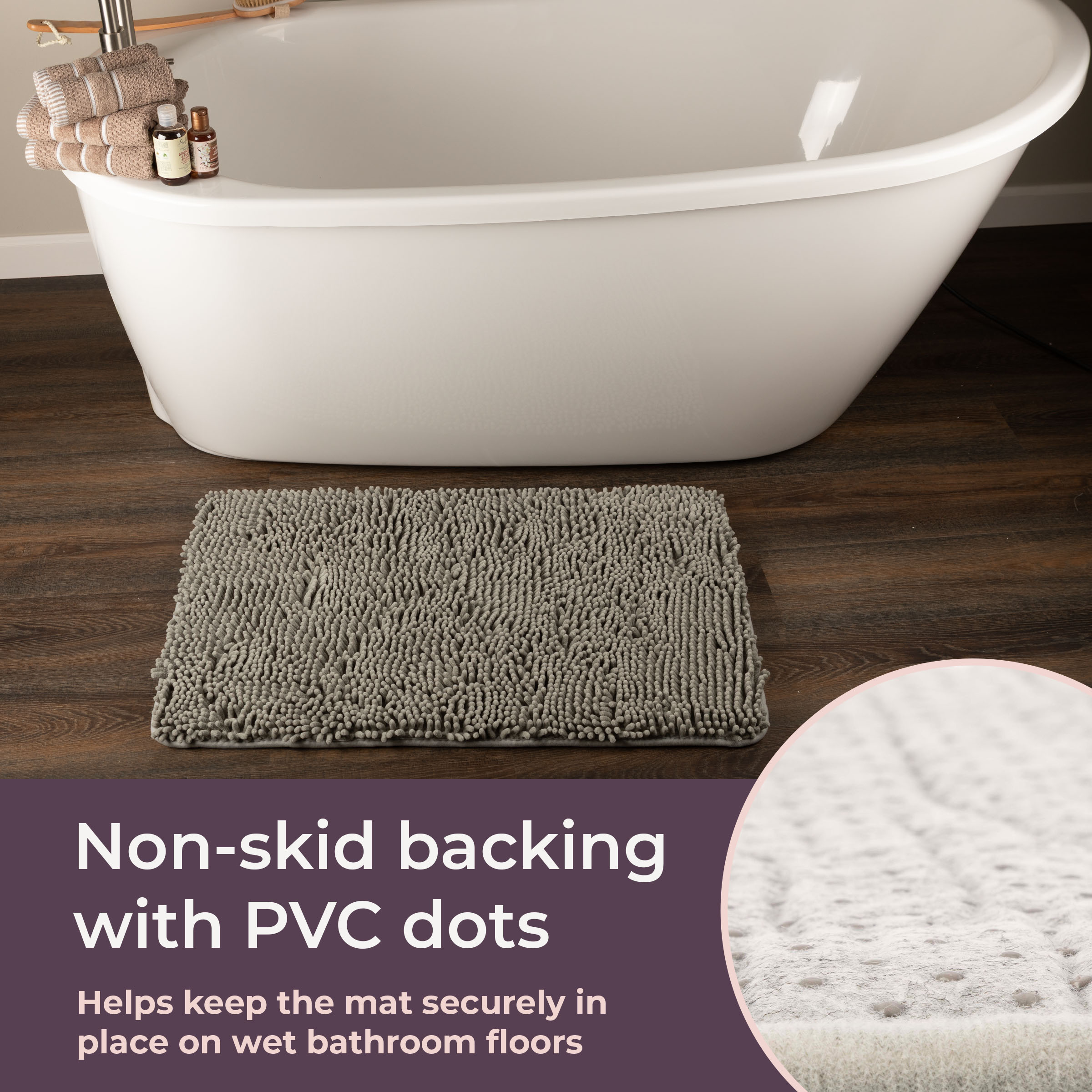 Hastings Home 722372SRM Bath-Rugs - View #4