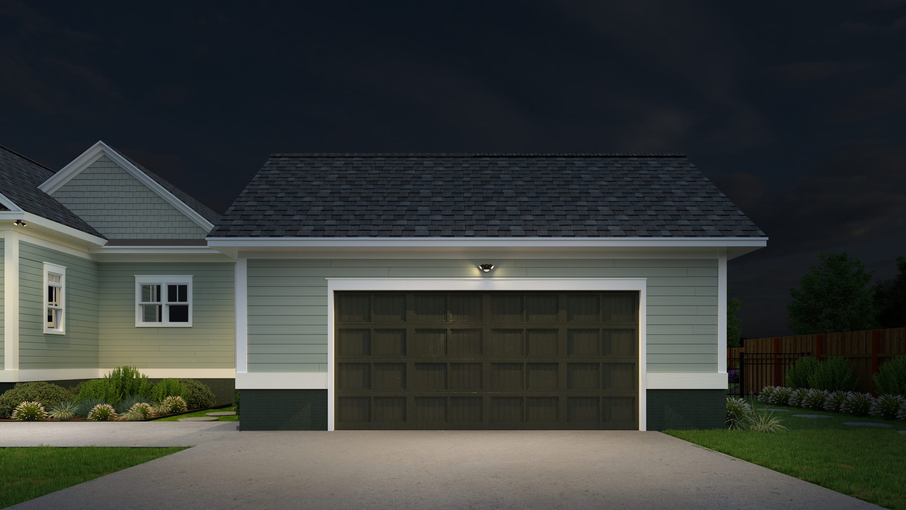 Lithonia Lighting HGXLED2RHALOSWW2PIRW Dusk-Dawn-Lighting - View #11