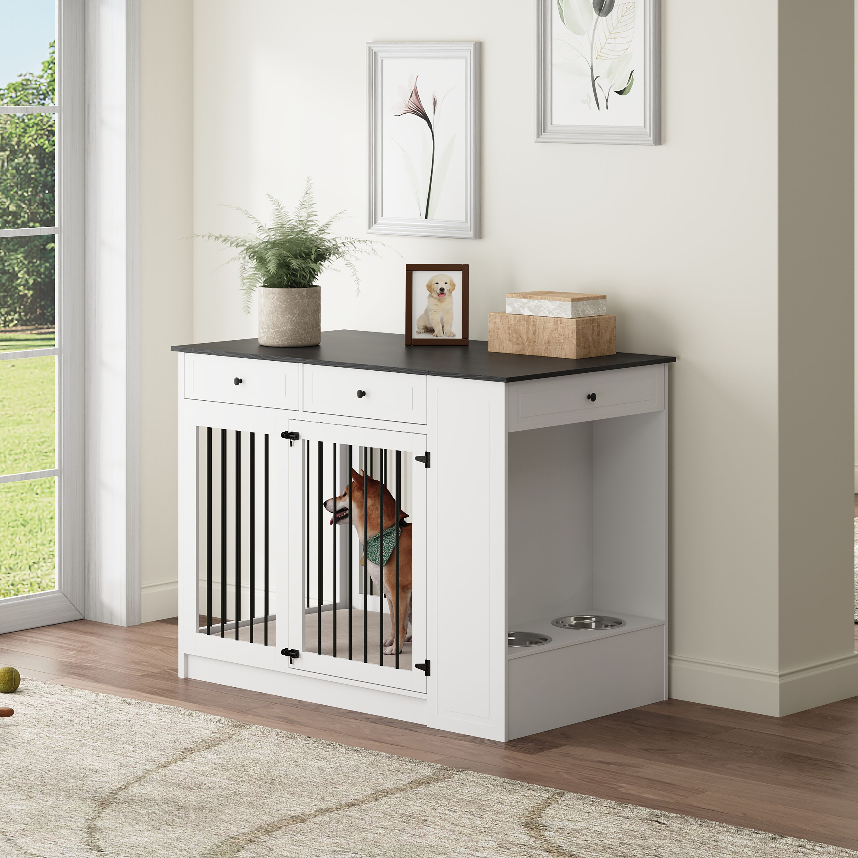 MIDHAM KF150209-01+02 Dog-Houses - View #2