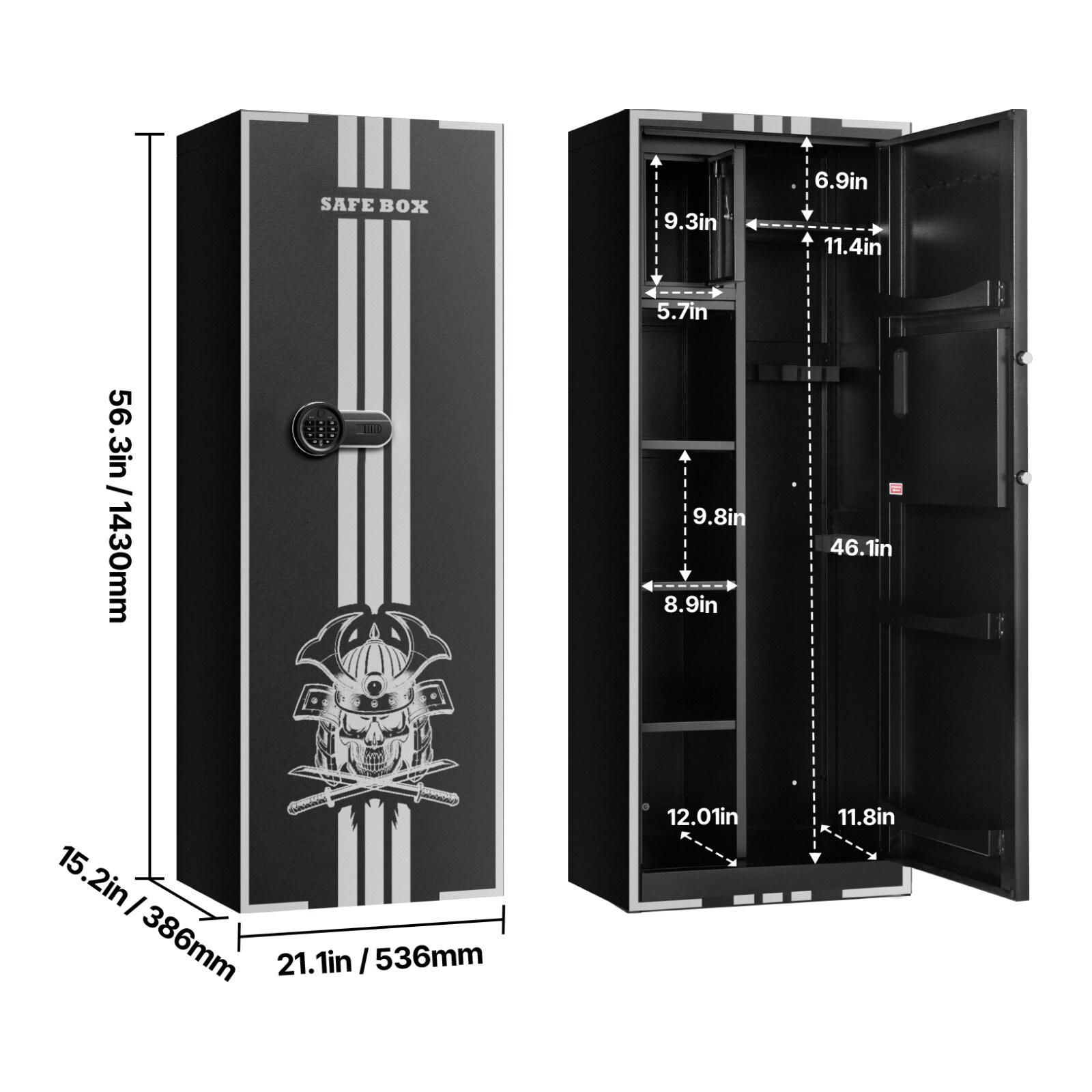 GIVIMO LW102GIVSS3819 Gun-Safes - View #8