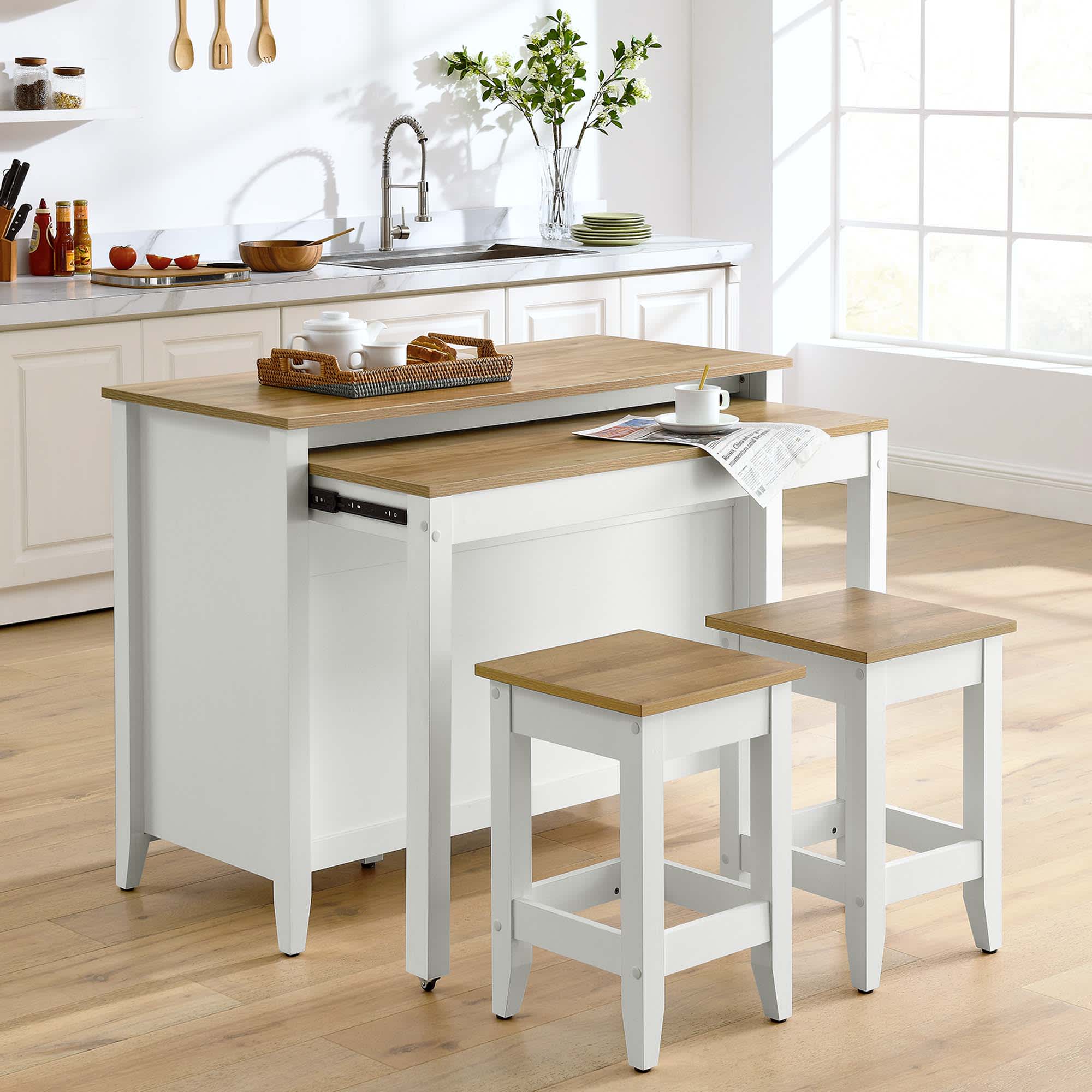 Modway EEI-6895-OAK-WHI Kitchen-Furniture - View #9