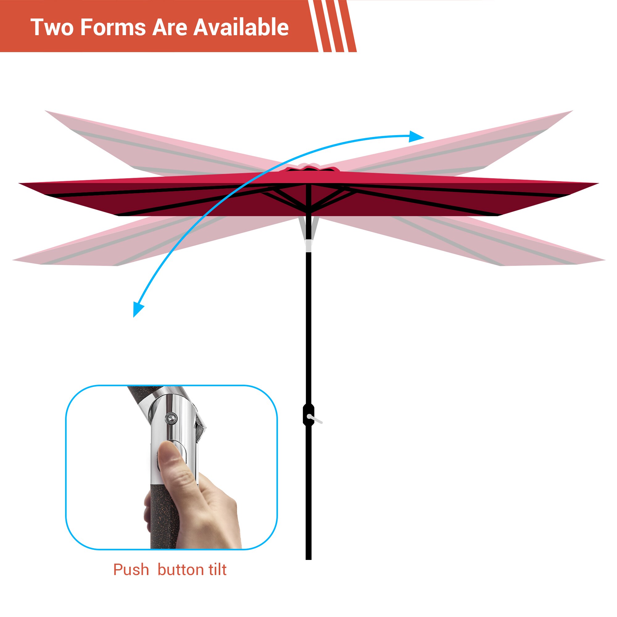ACEGOSES LW-RLED16RD Umbrellas-2 - View #9