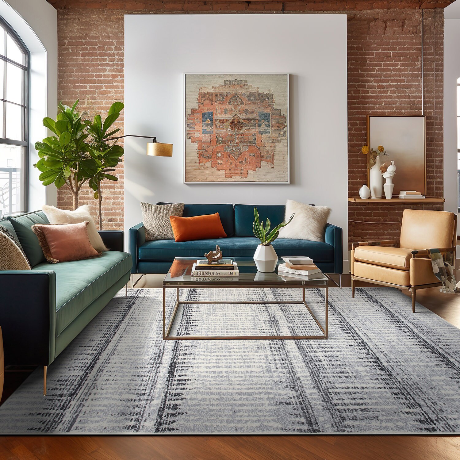 World Rug Gallery 3012GRAY5X7 rugs - View #6