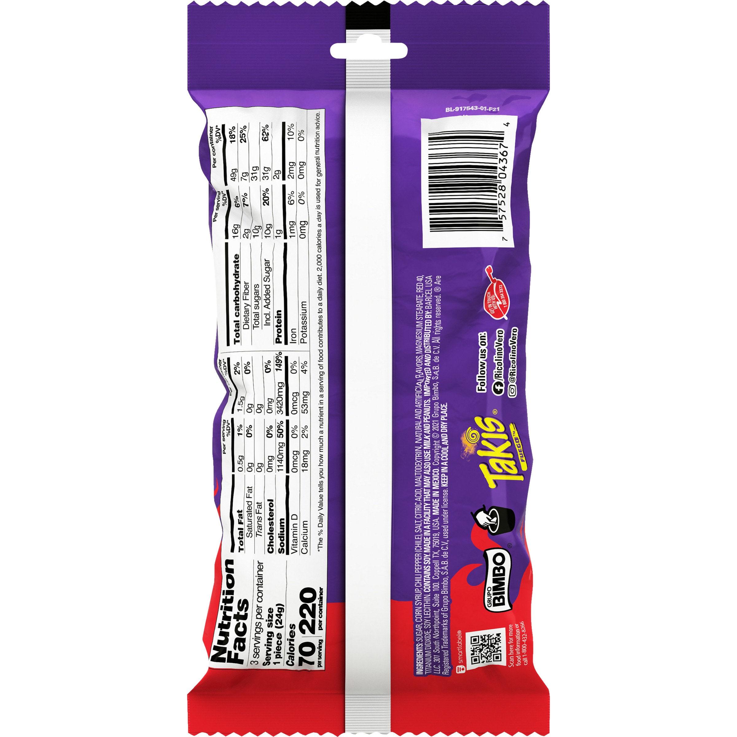 Takis FAW04367 Snack-Candy - View #2