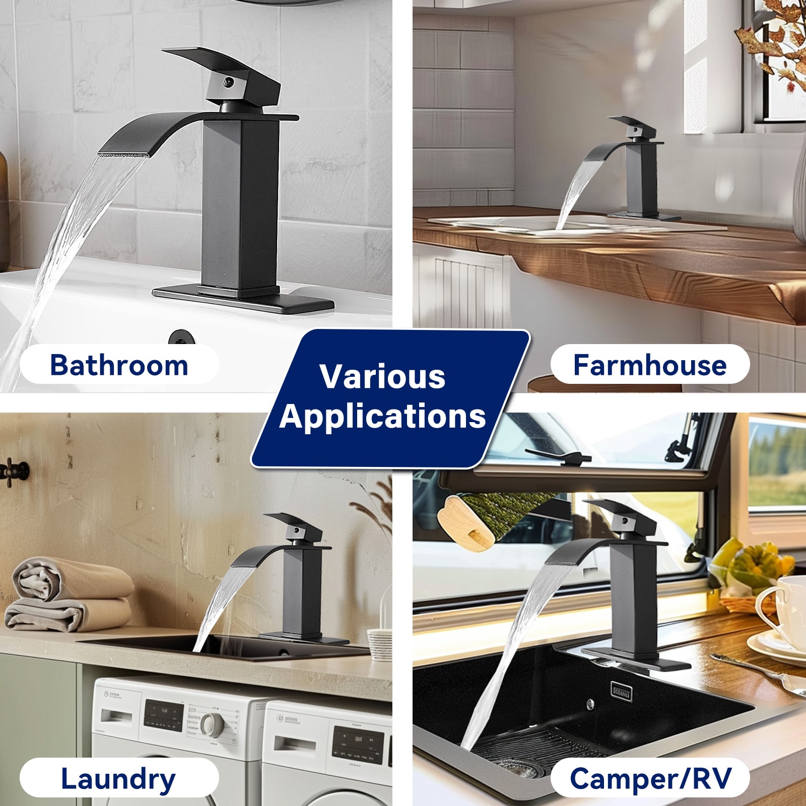 BWE A-96021B-SS Lavatory-Faucets - View #4