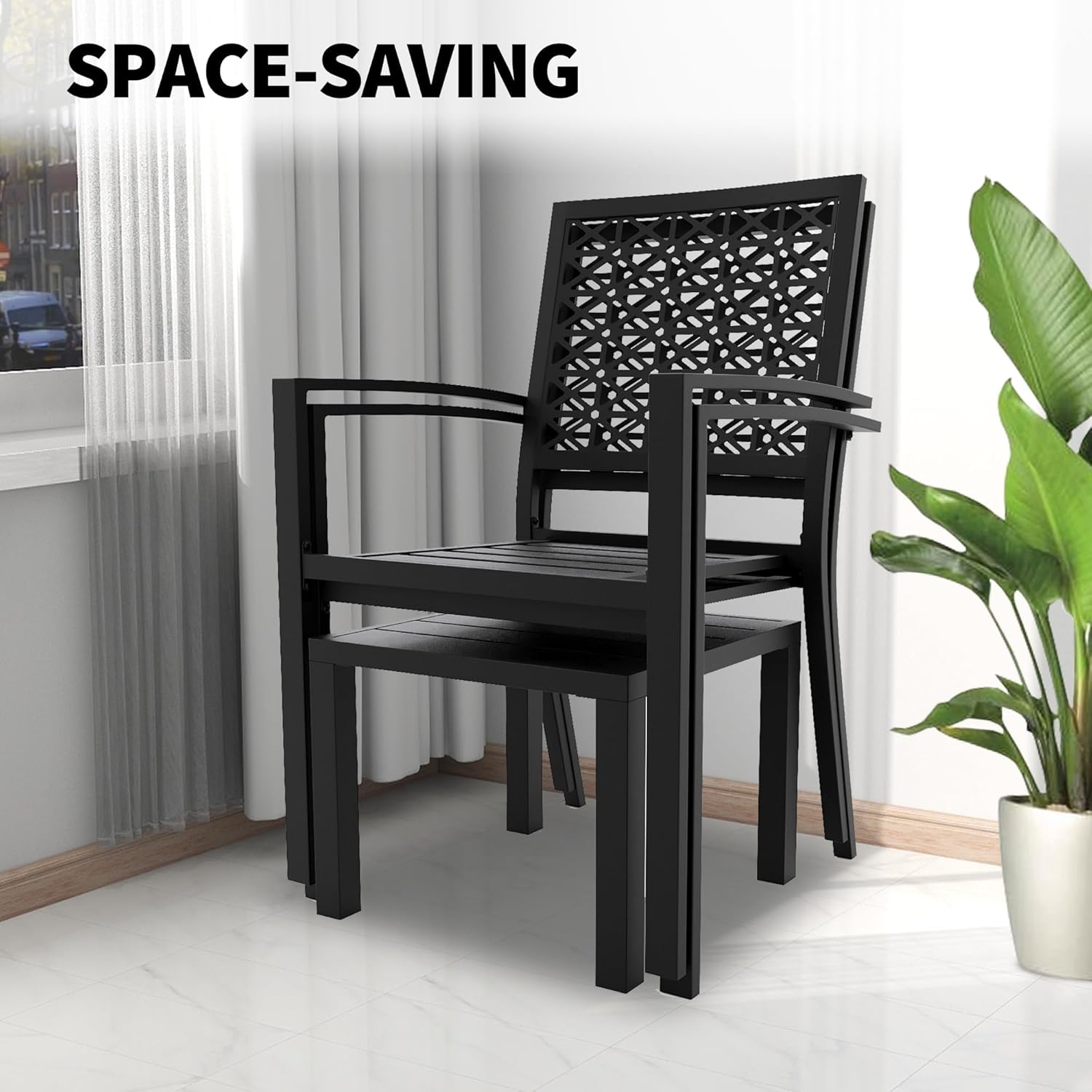 Der Rose LXL-PPG-334XCRU3 Dining-Sets - View #3