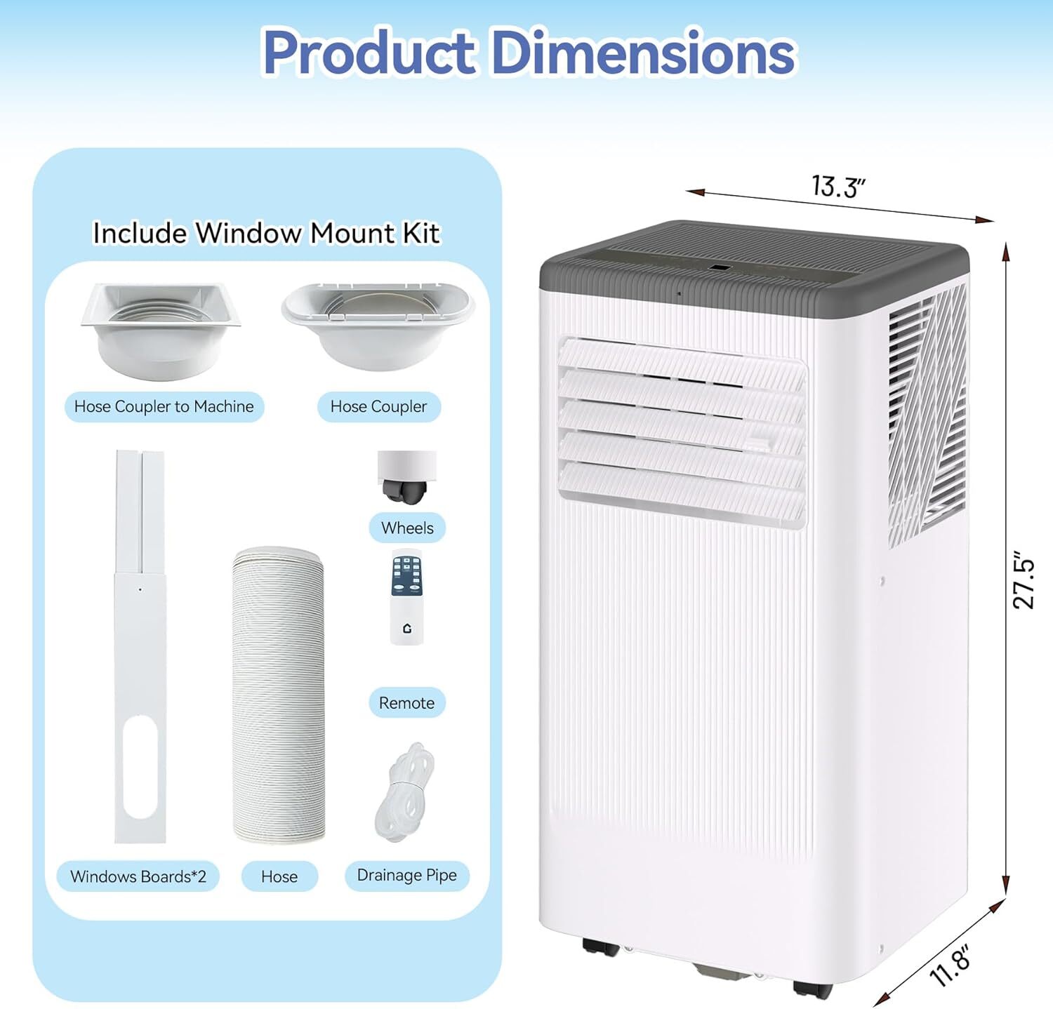 WhizMax LSHQQPHO-35689PVC Portable-Air-Conditioners - View #7