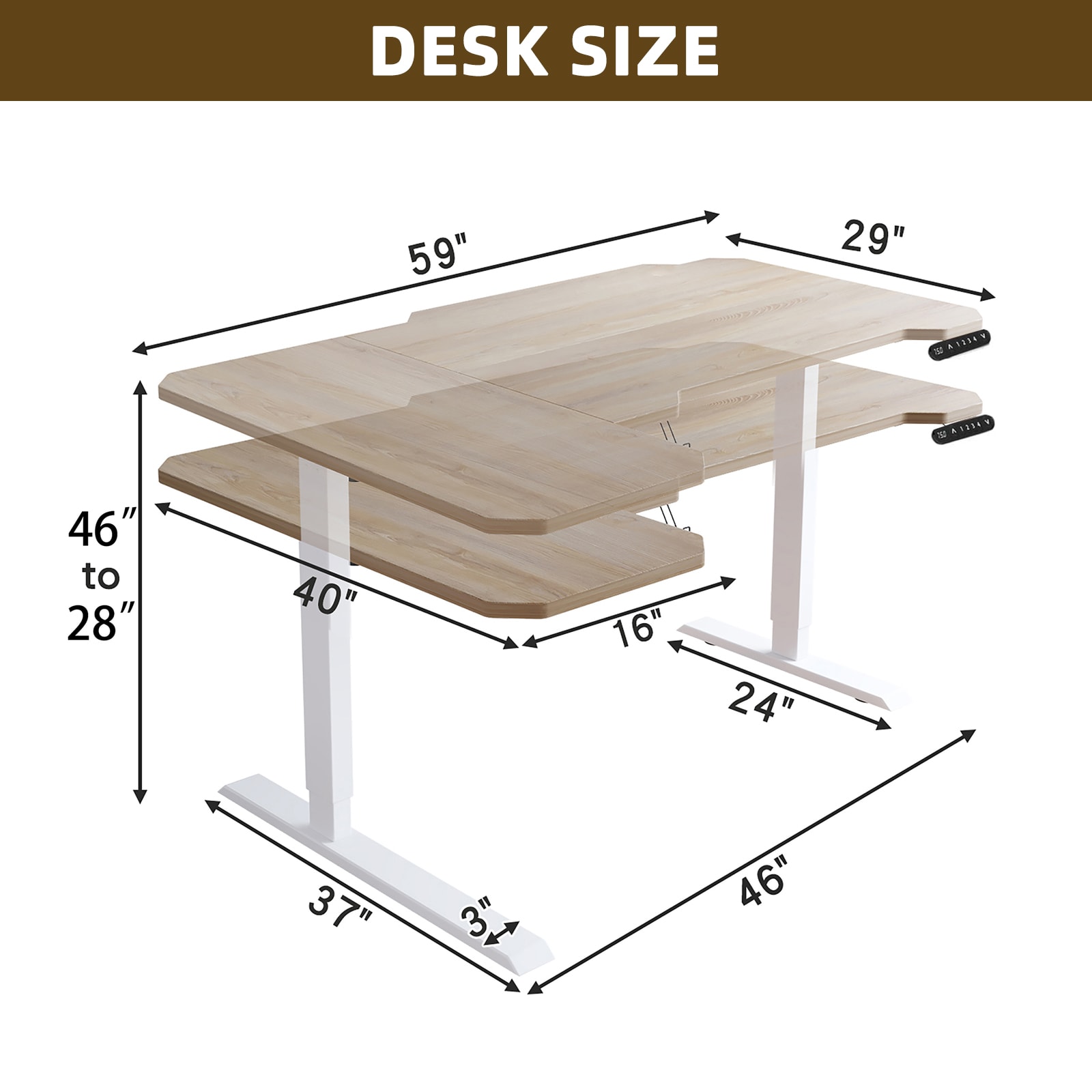 Maocao Hoom JLP198348 desks - View #3