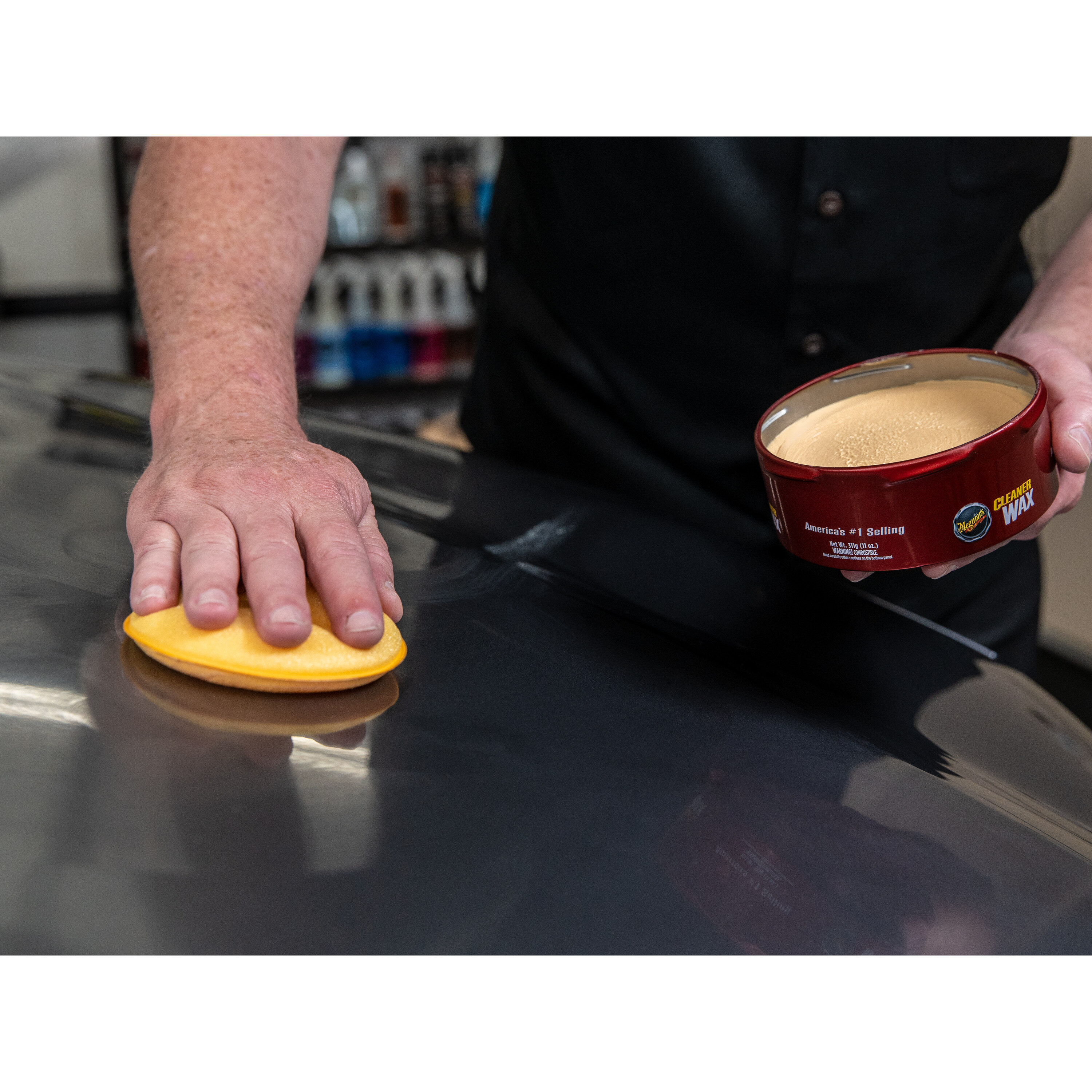 Meguiar's Cleaner Wax, A1214 11-fl oz Car Exterior Wax in the Car Exterior  Cleaners department at