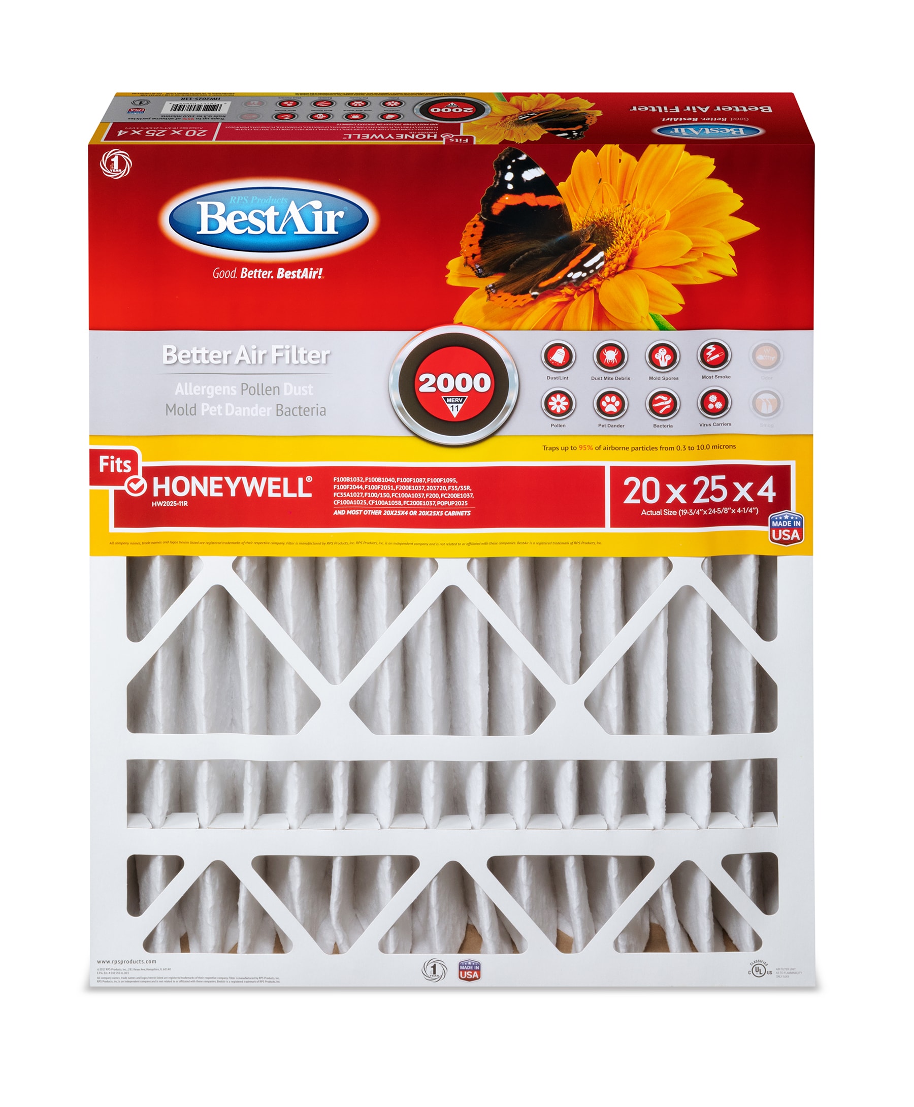 BestAir HW2025-11R Air-Filters - View #2