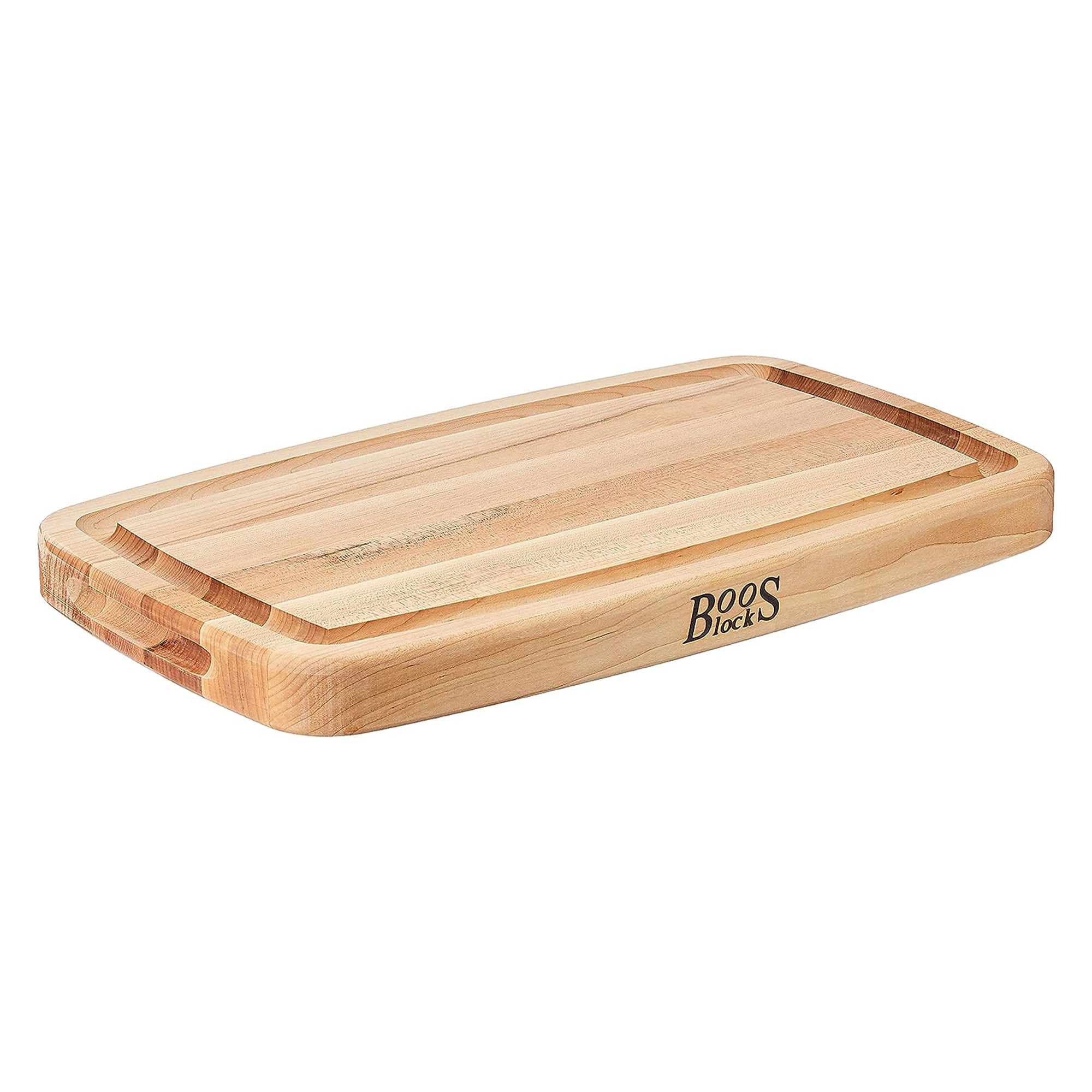 John Boos 322960 18-in L x 11-in W Wood Cutting Board