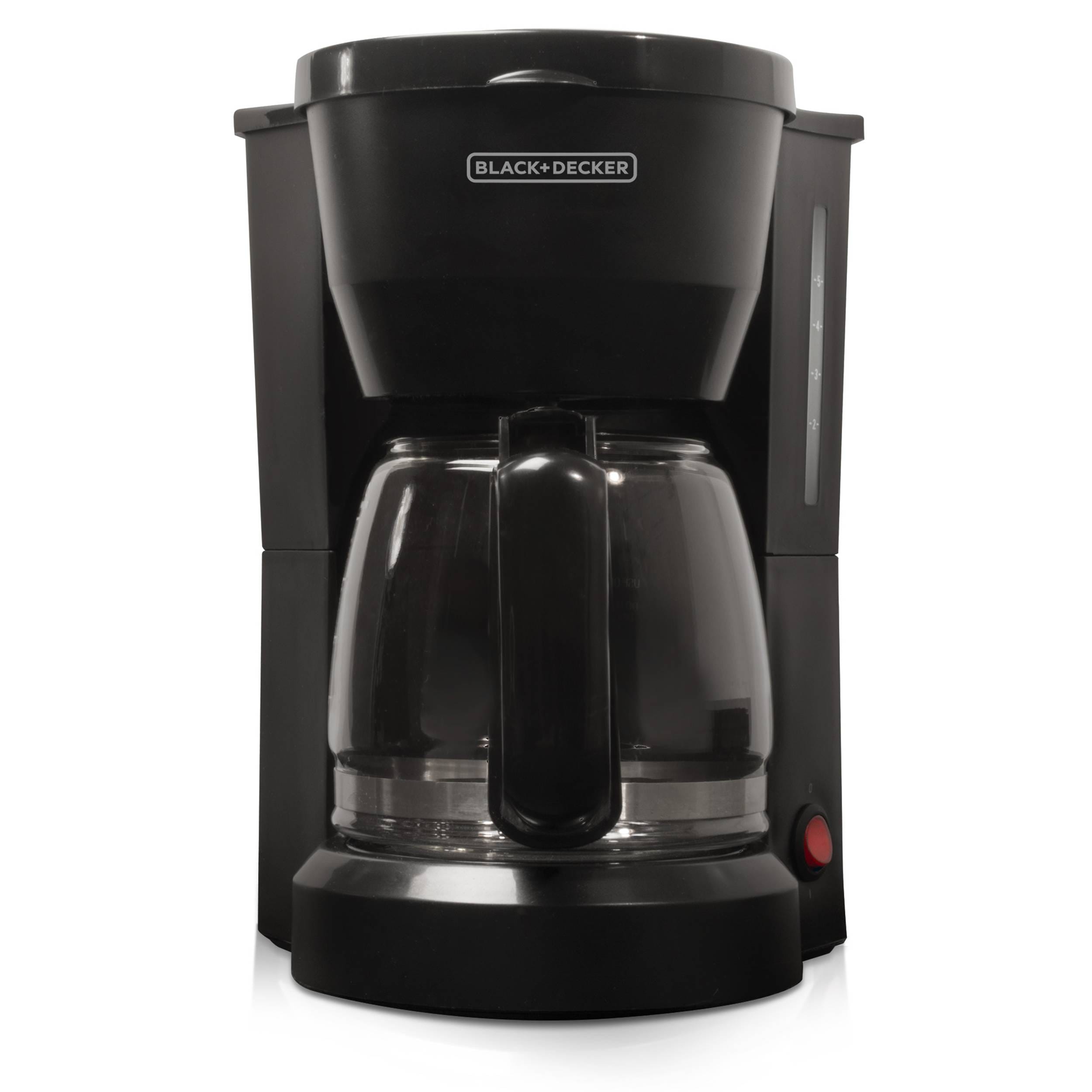 BLACK DECKER 5 Cup Black Residential Drip Coffee Maker at Lowes