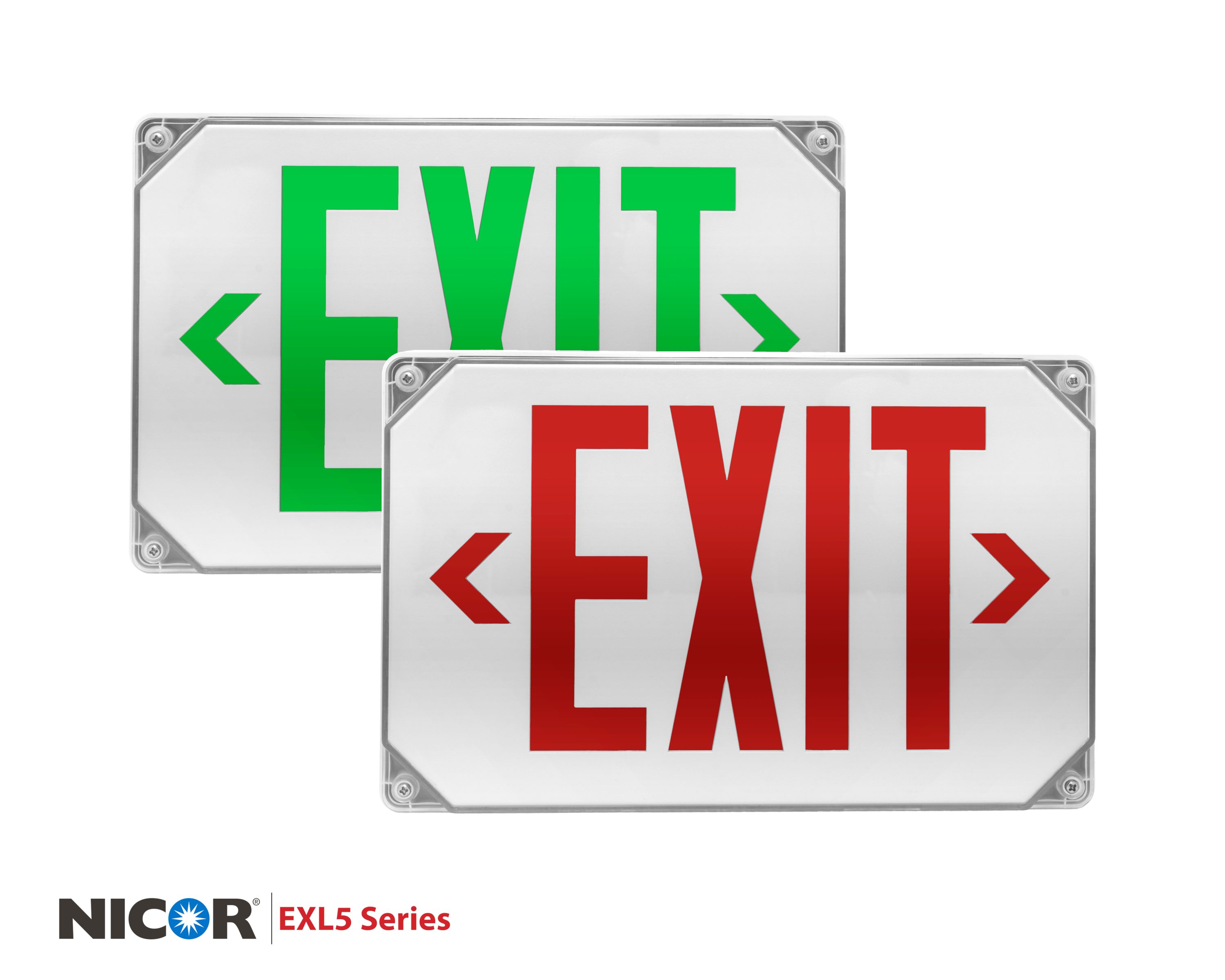Nicor Lighting EXL51UNVWHR2 Emergency-Exit-Lighting - View #10