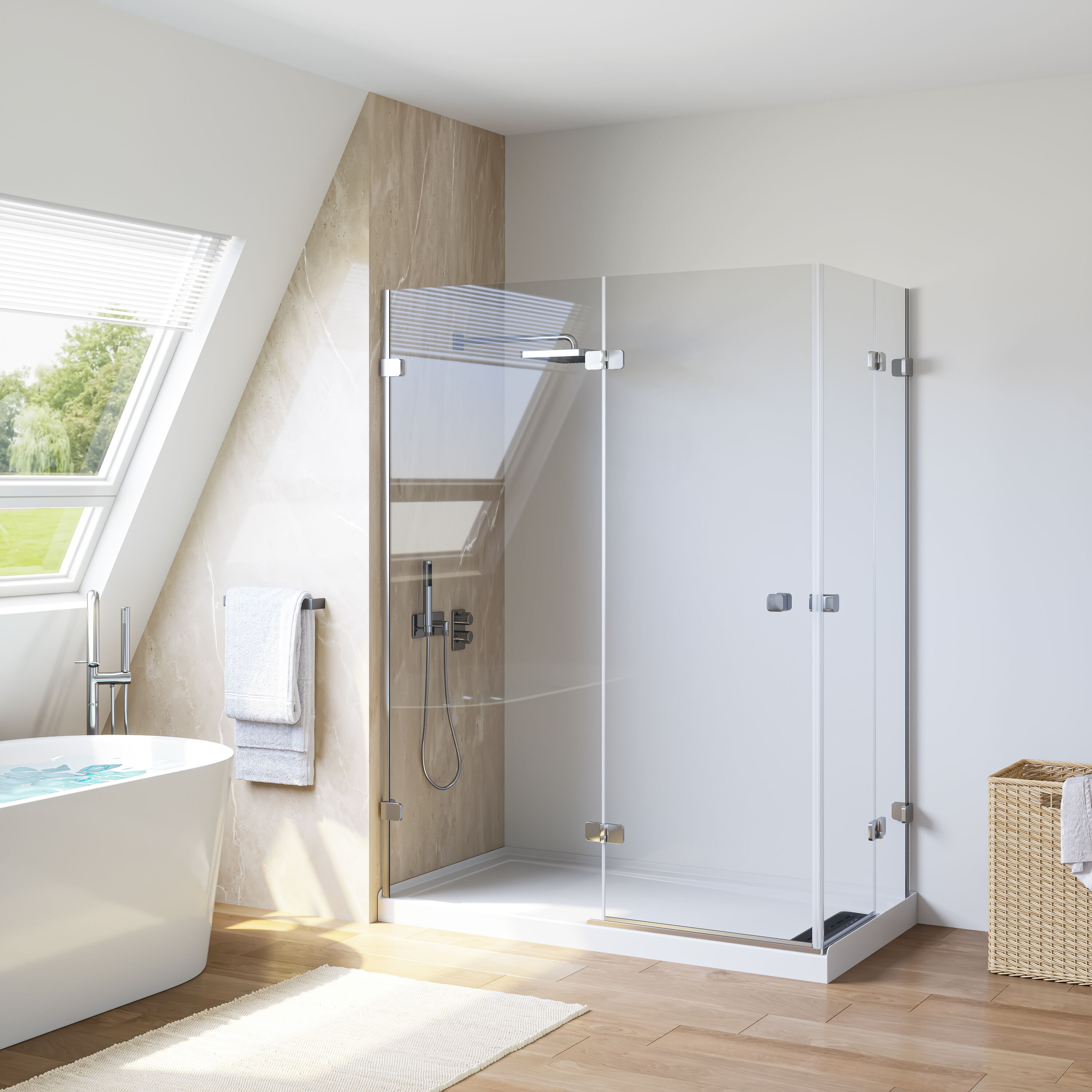 HOROW SP6032-MB-R Shower-Floors - View #14