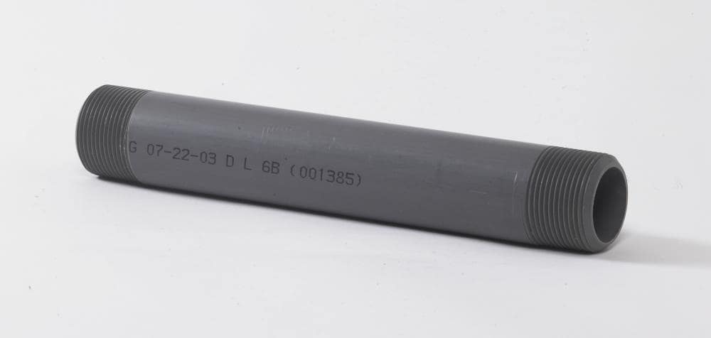 LASCO 212100RMC 1-1/4-in x 10-in Schedule 80 PVC Nipple