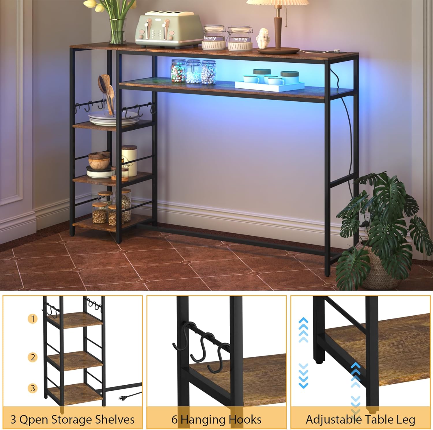 Vlsrka B0CNSGHCVJ Console-Sofa-Tables - View #8