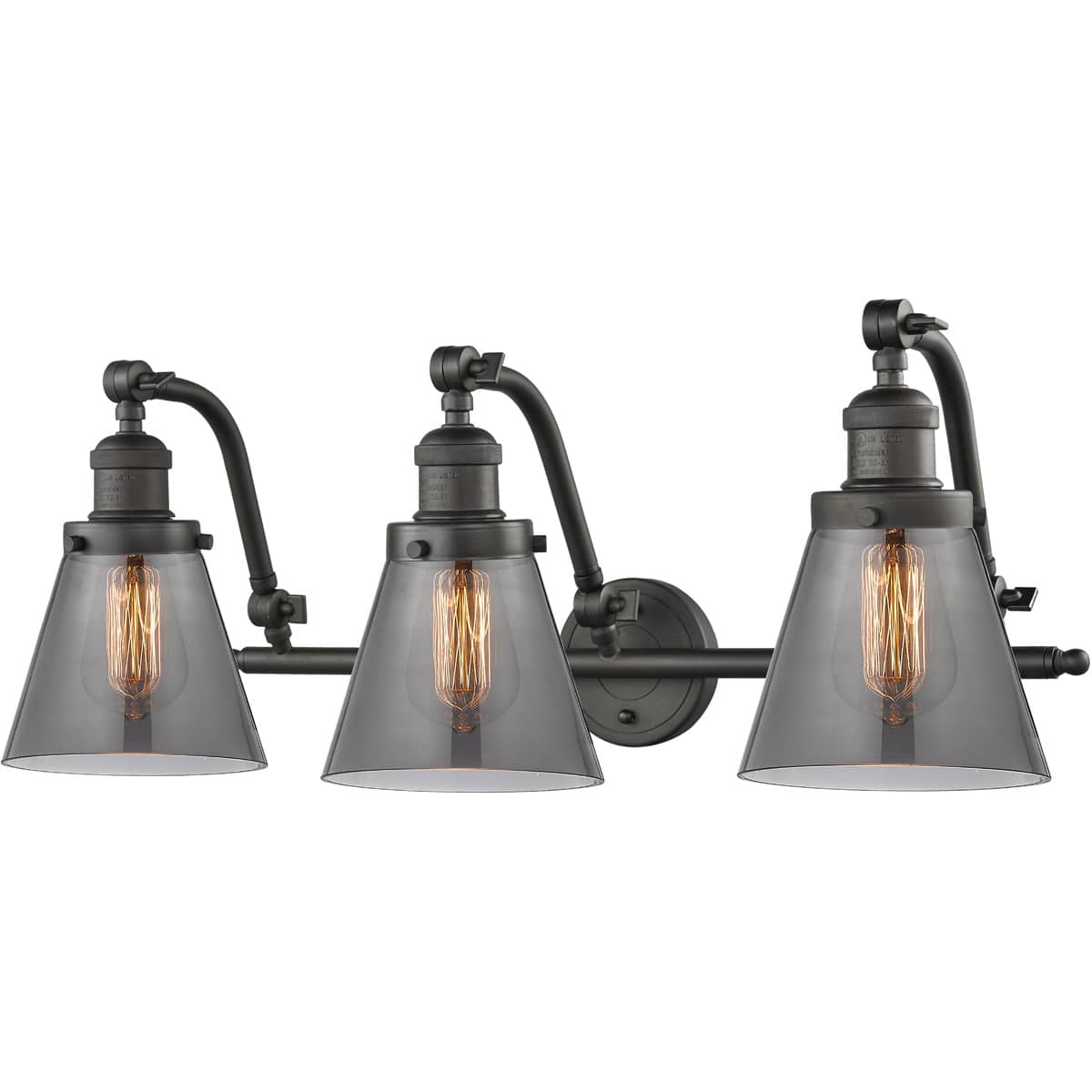 Innovations Lighting 515-3W-OB-G63-LED 515-3W-OB-G63-LED Franklin Restoration Small Cone