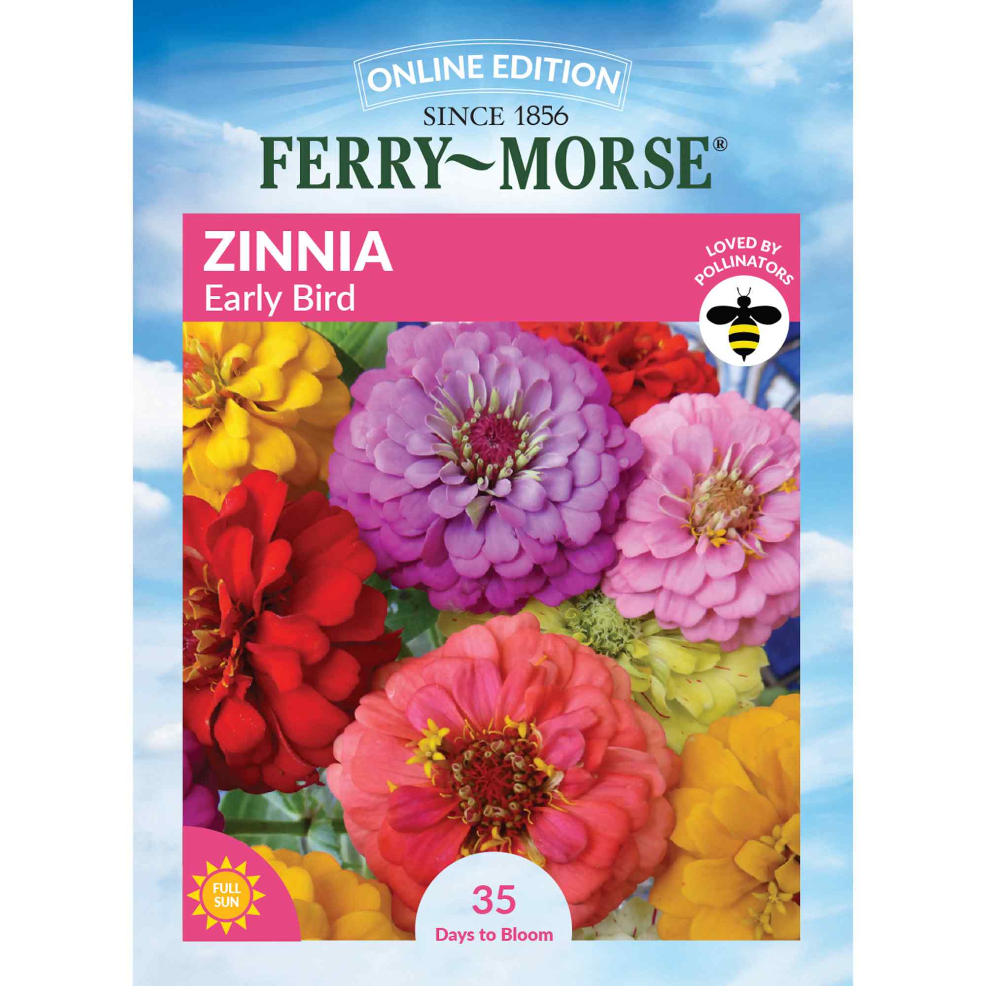 Ferry-Morse LC25.4200 Zinnia Seeds 1 Gram(s)