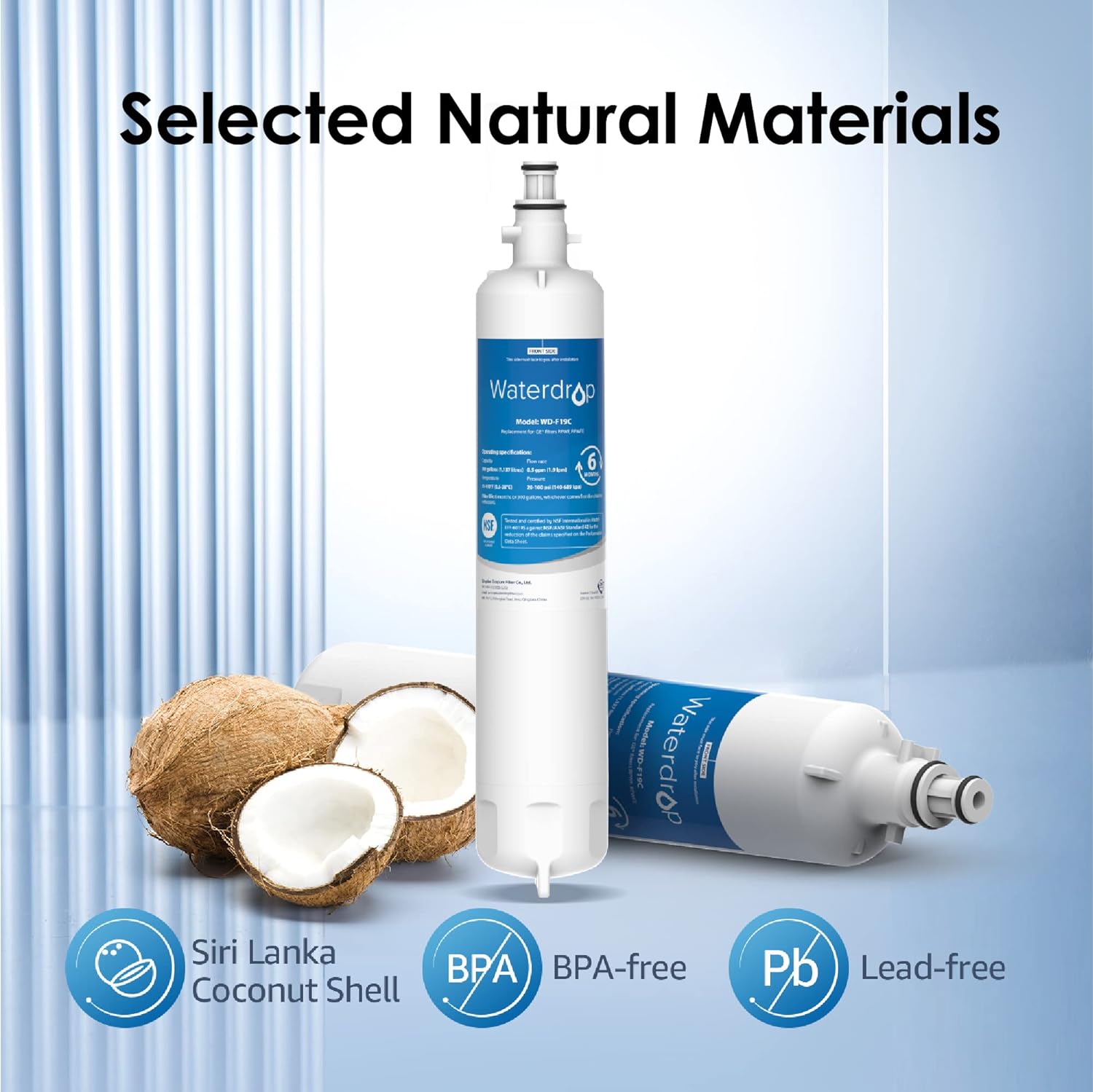 Waterdrop BL-WD-F19C-2 Refrigerator-Water-Filters - View #8