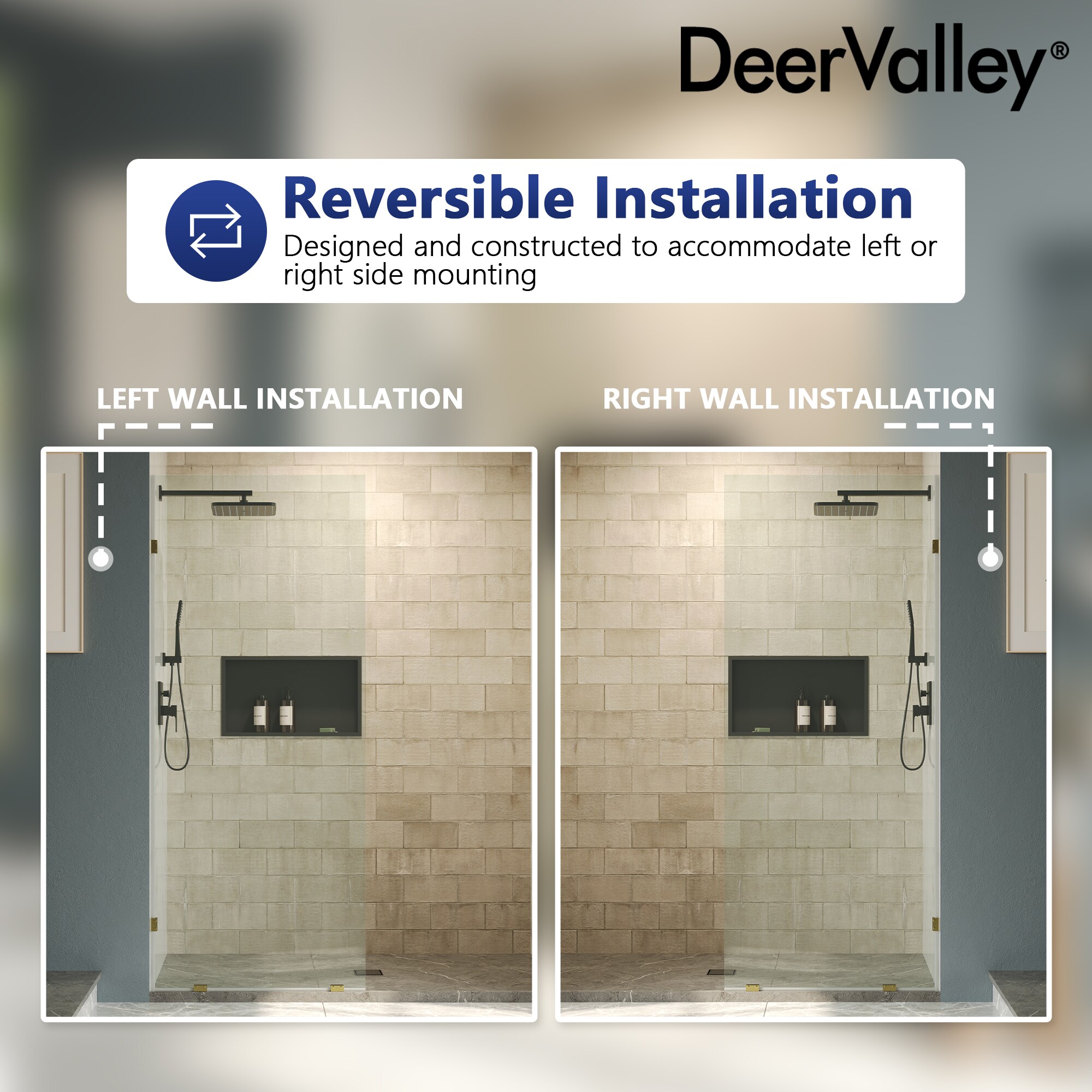 DeerValley DV-1SD0221G Shower-Doors - View #5