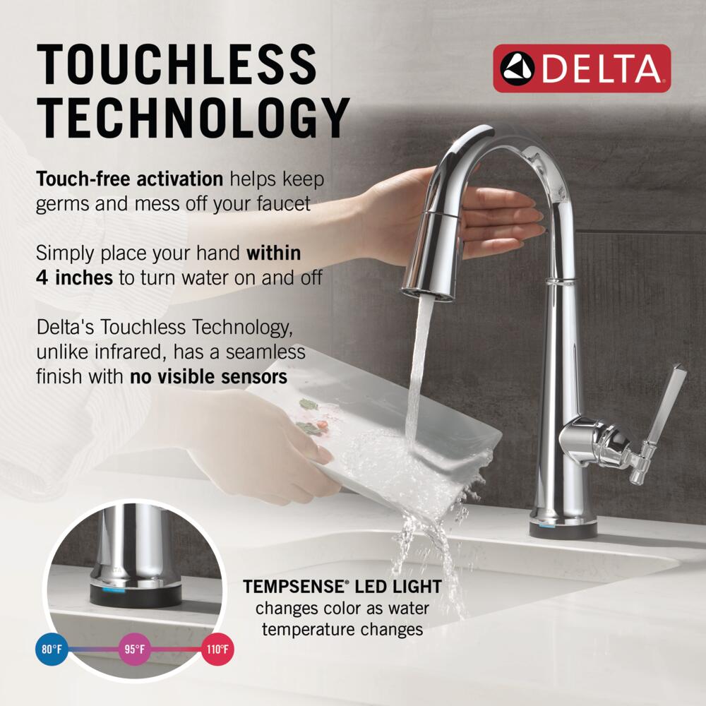 Delta 9982TL-PR-DST Kitchen-Faucets - View #2