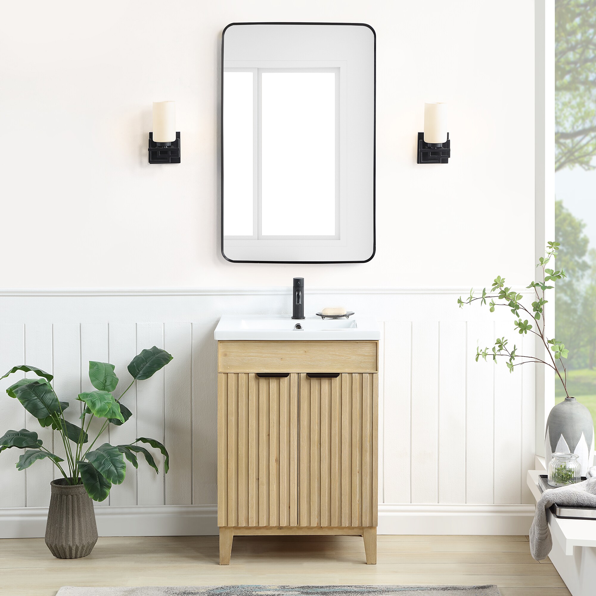 Vinnova 707624-SN-WH-NM Bath-Vanity-Combo - View #2