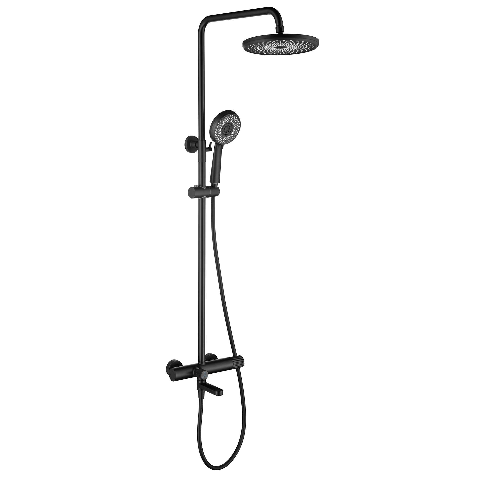 WELLFOR WB-SH010MB Showerhead-Bar-Panels - View #3