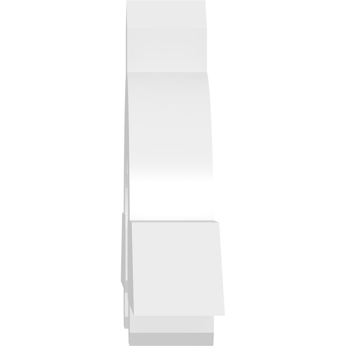Ekena Millwork GBP060X23X0606ERI00 Exterior-Brackets-Braces - View #3