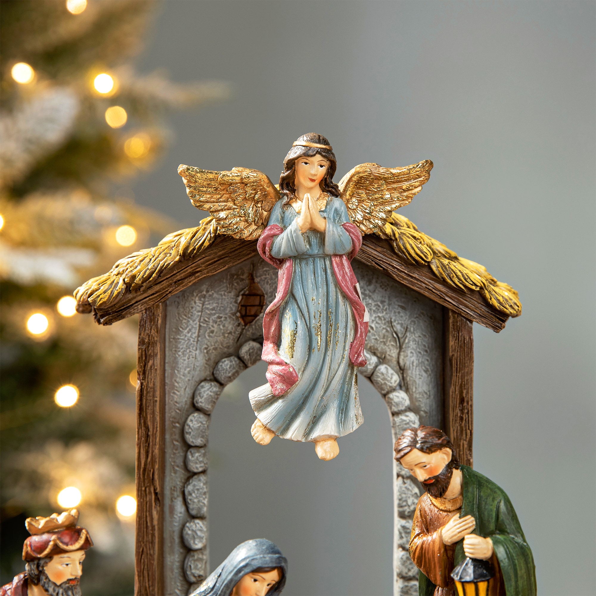 Glitzhome 2030700003 Table-Christmas-Decorations - View #6