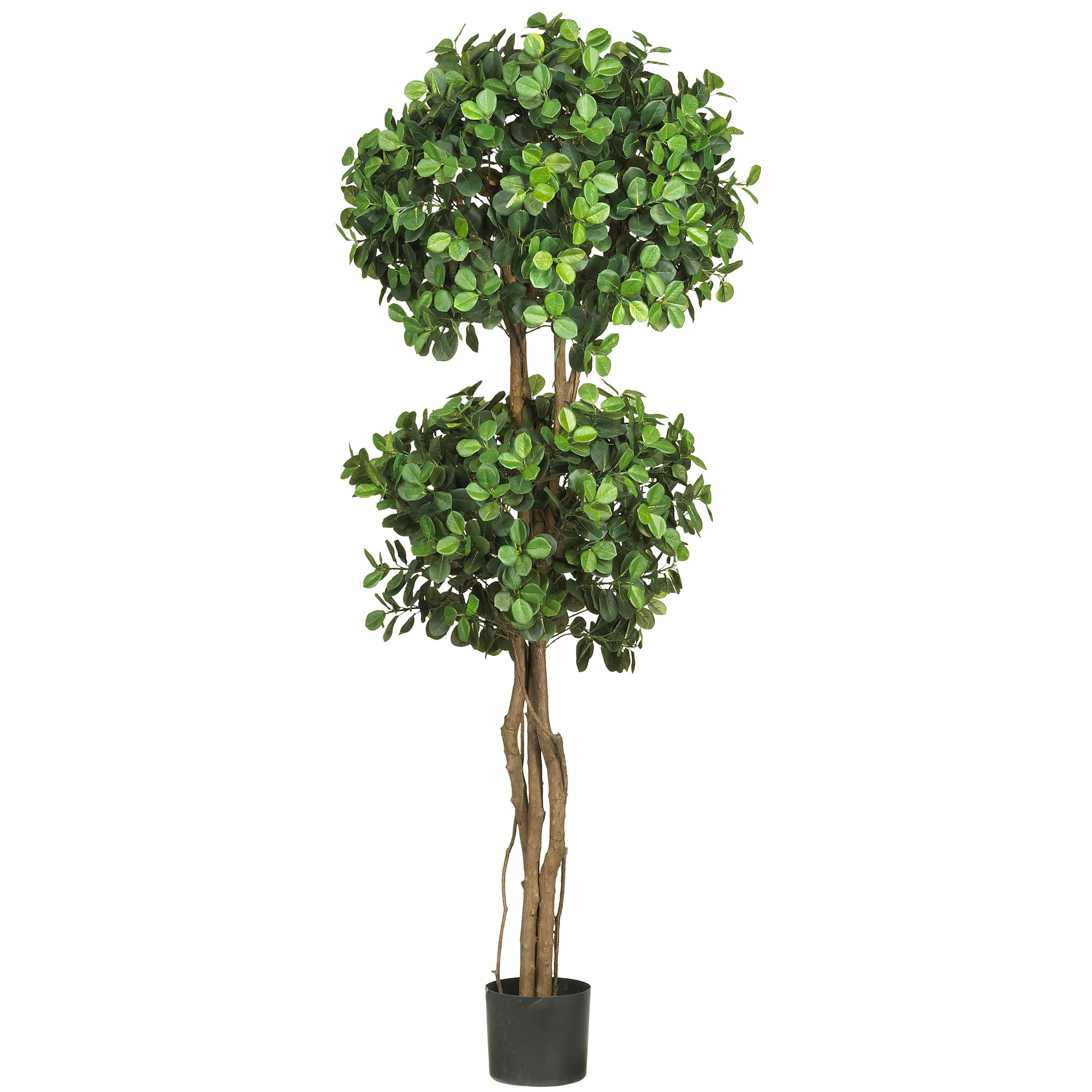 Nearly Natural 5248 66-in Green Indoor Silk Artificial Tree