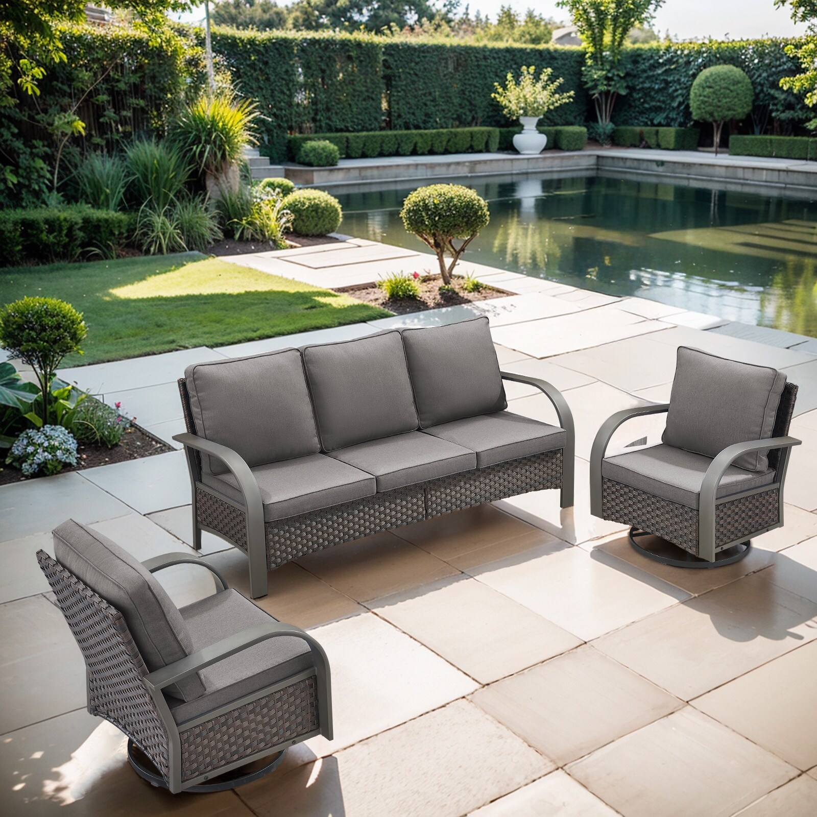 Rilyson FSTZB1320-3 Patio-Conversation-Sets - View #10