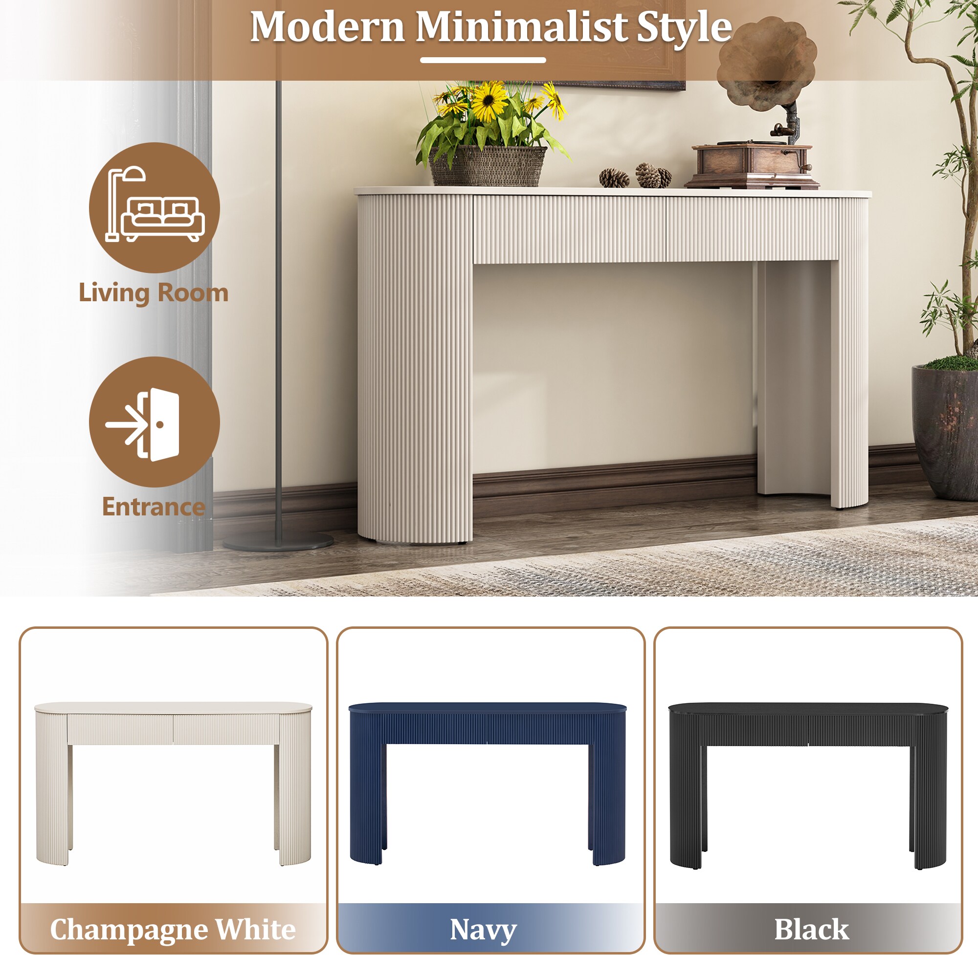 Vynxaria LS0505-7153435A Console-Sofa-Tables - View #5
