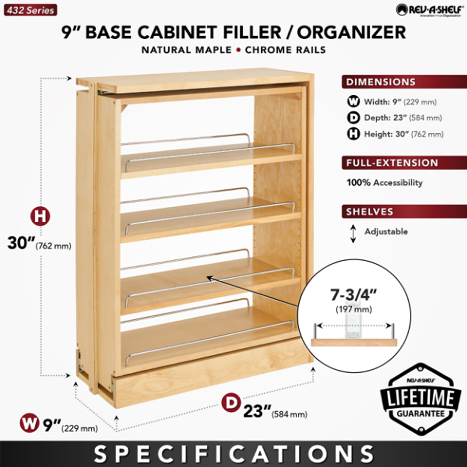 Rev-A-Shelf 189758 Pull-Out-Cabinet-Baskets - View #3