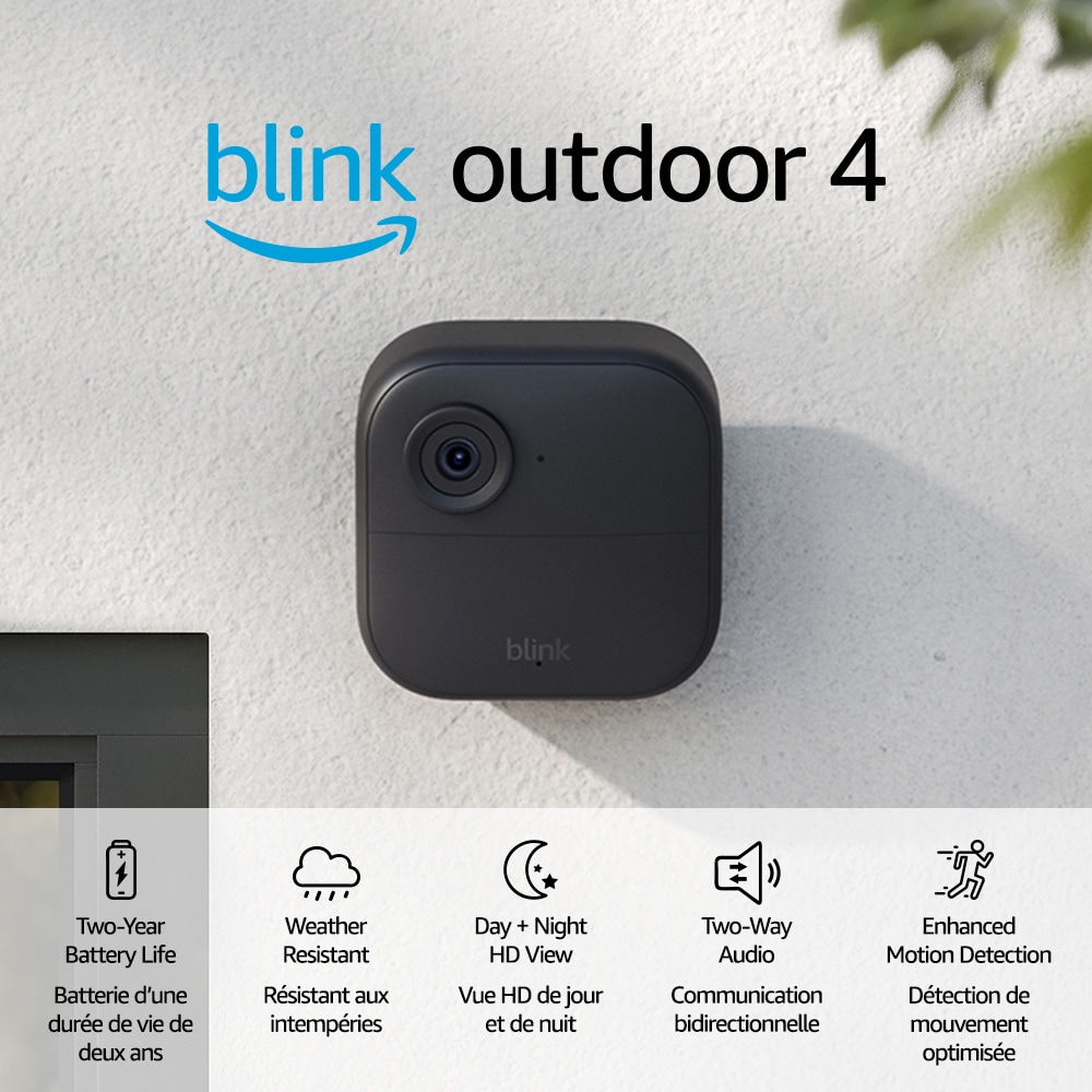 Shop Blink Outdoor Camera 2-Pack (4th Gen) + Mini (White) Smart