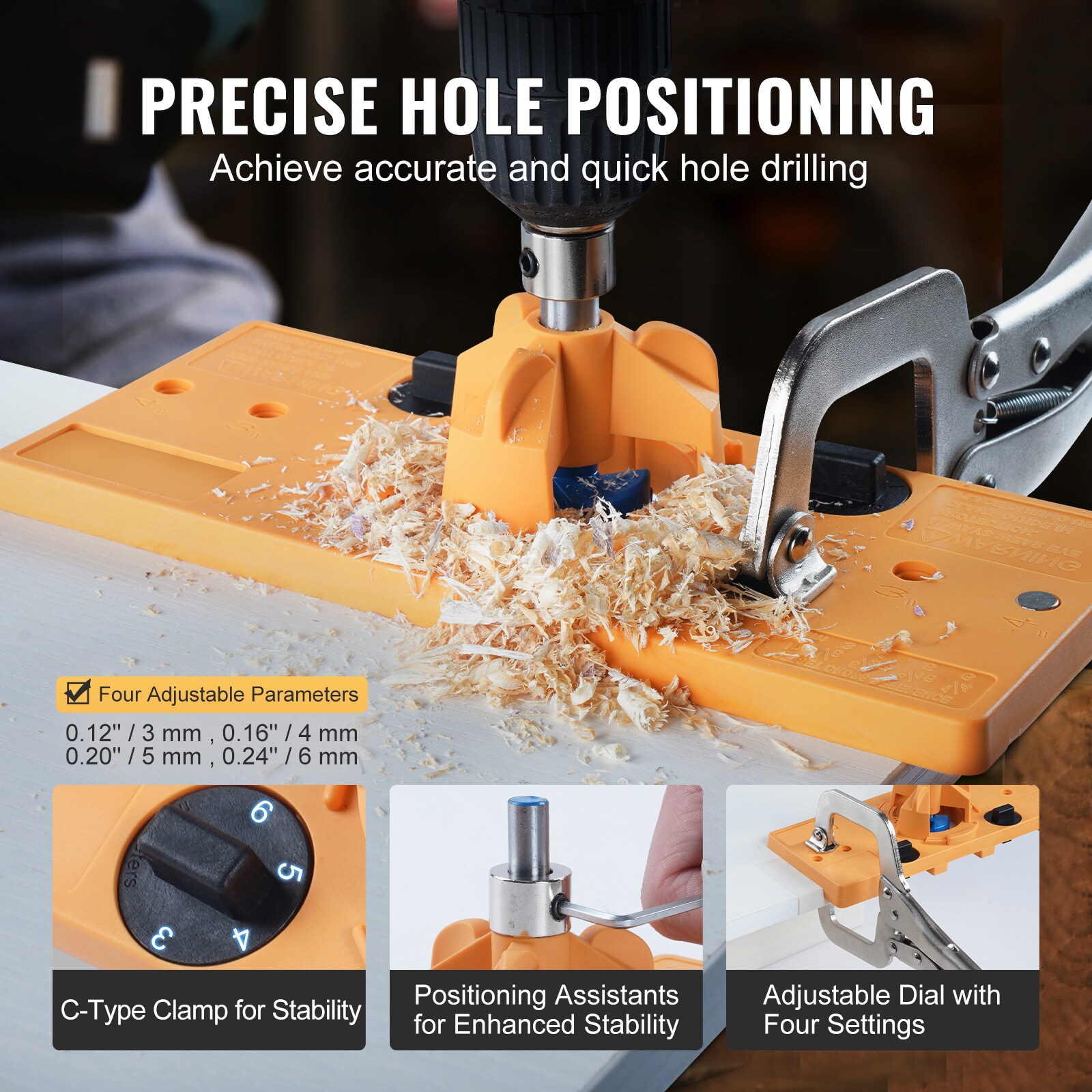 VEVOR SCJLDWKKQMIN01786V0 Woodworking-Tool-Accessories - View #3