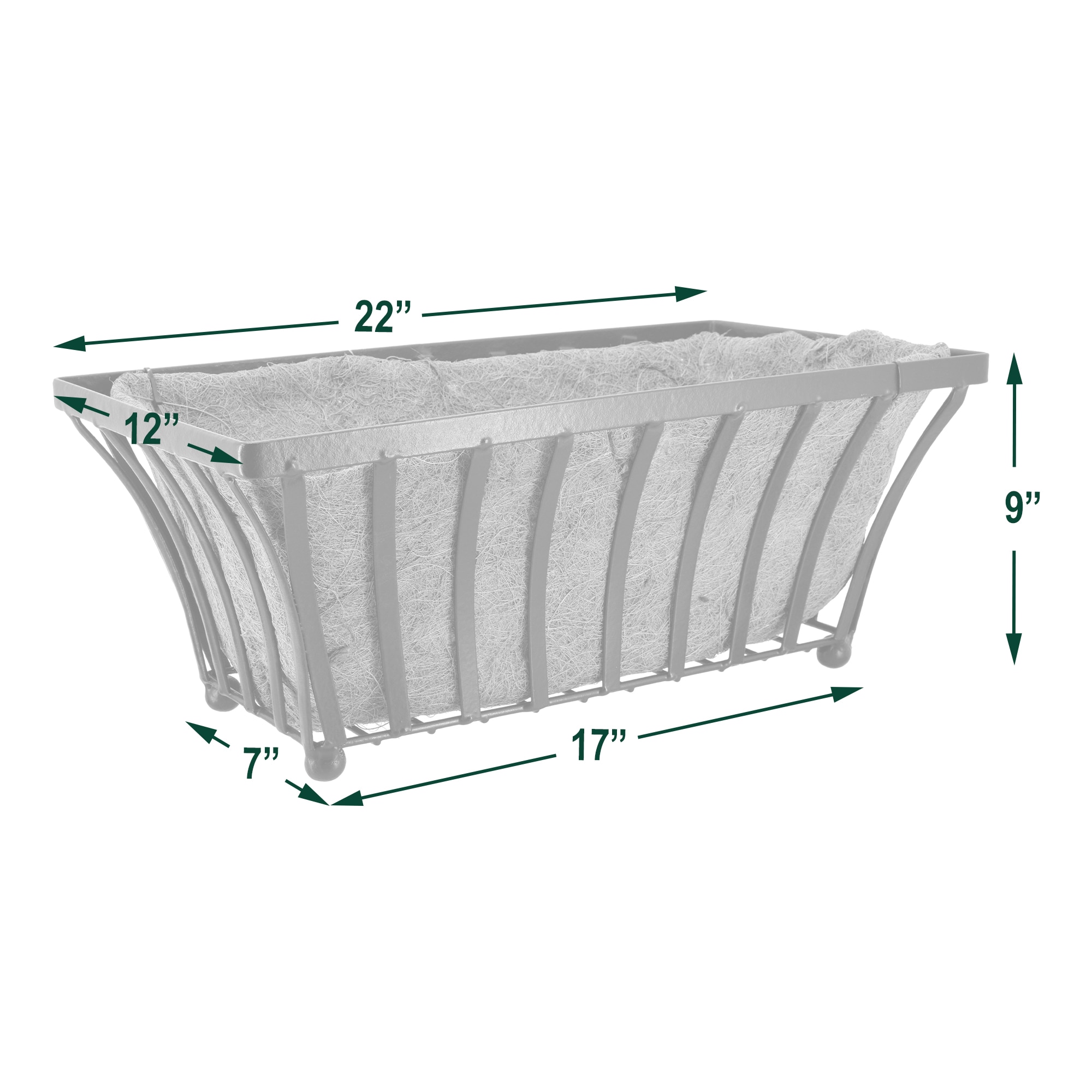 Arcadia Garden Products CB49 Planter-Window-Box - View #4
