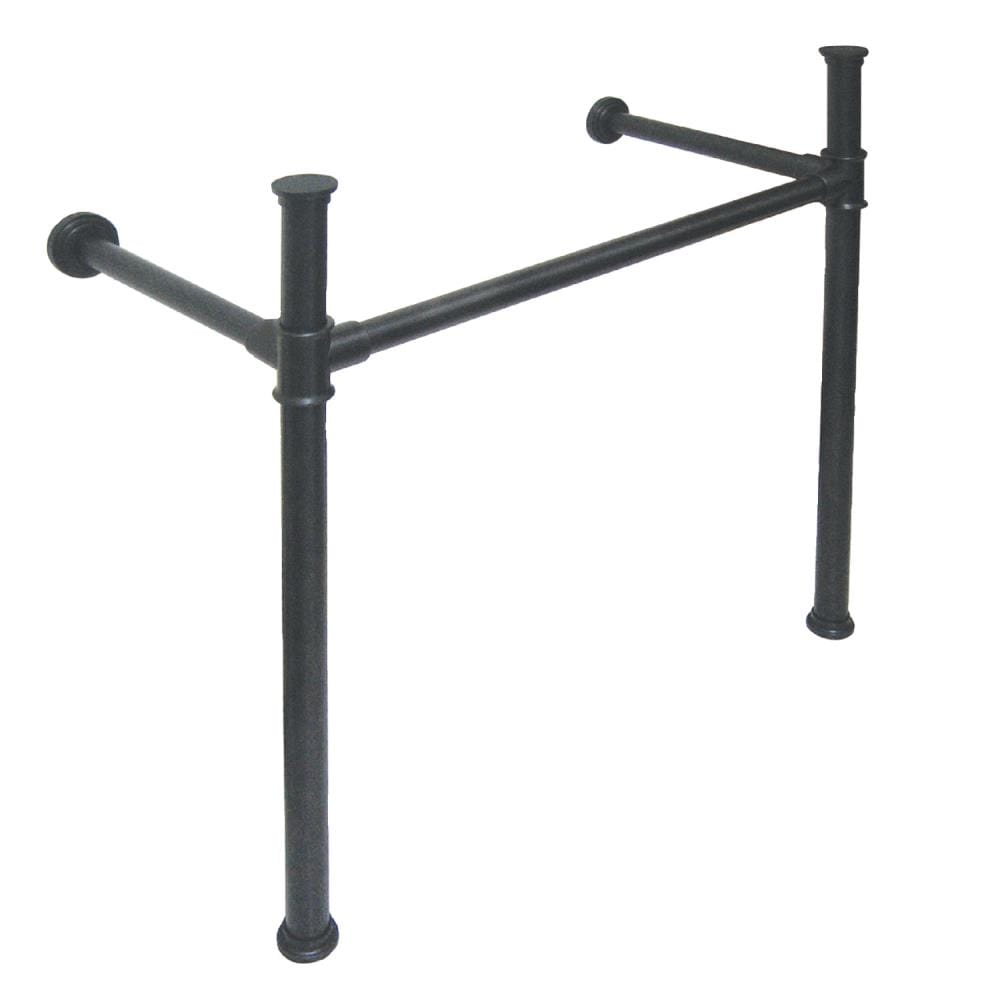 Kingston Brass Matte Black Stainless Steel Wall-mount Traditional ...