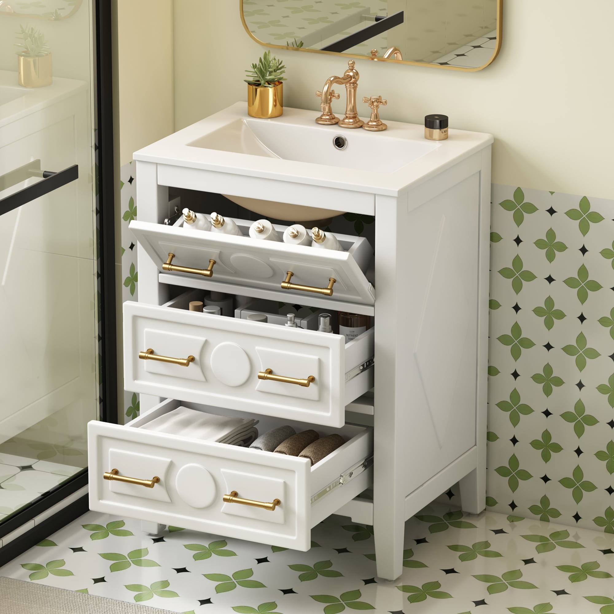 AAZJ 710-N710P371184K Bath-Vanity-Combo - View #3