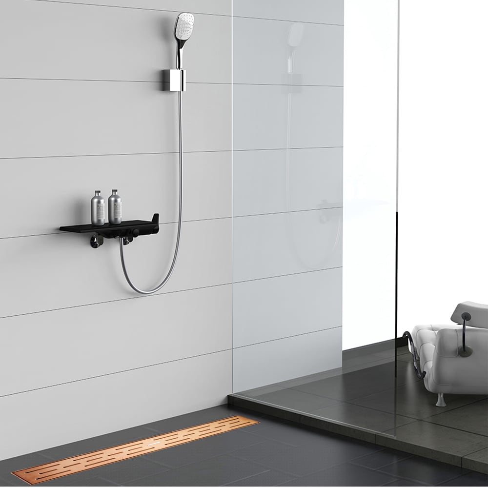 ELEGANTE DRAIN COLLECTION KD01A101-24-RG Drains-Flanges - View #5