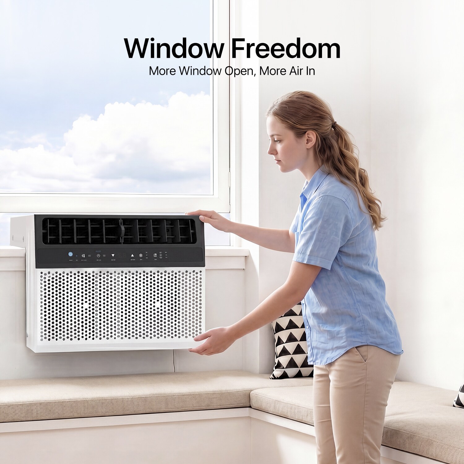 Nordivale W-SC-100WHWC02 Window-Air-Conditioners - View #3