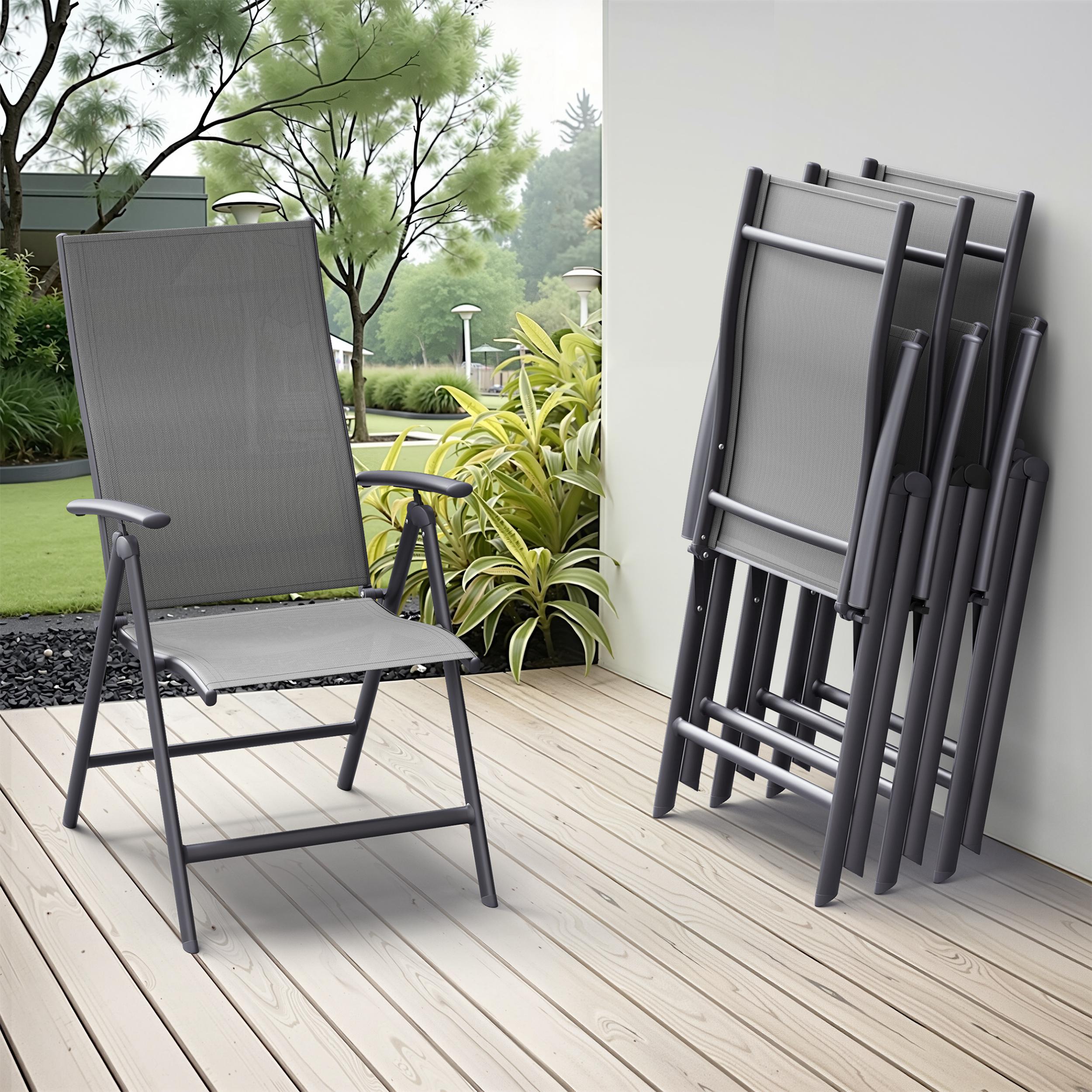 Pellebant ST25-DC218BLK-2 Patio-Chairs - View #2