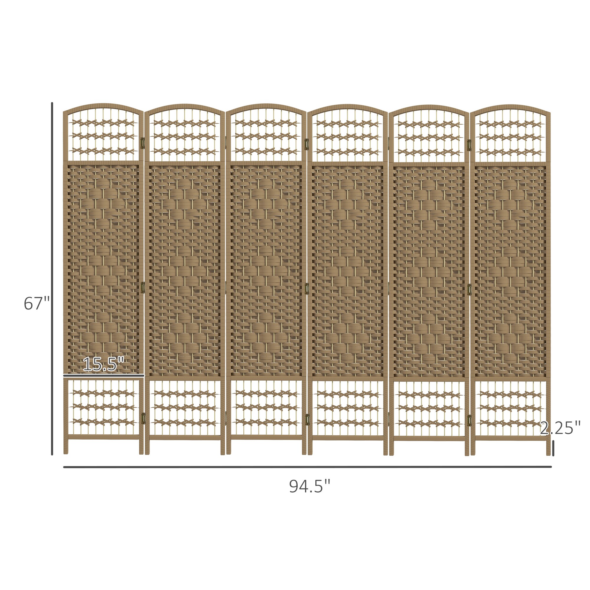 HomCom 830-701V02ND Indoor-Privacy-Screens - View #3