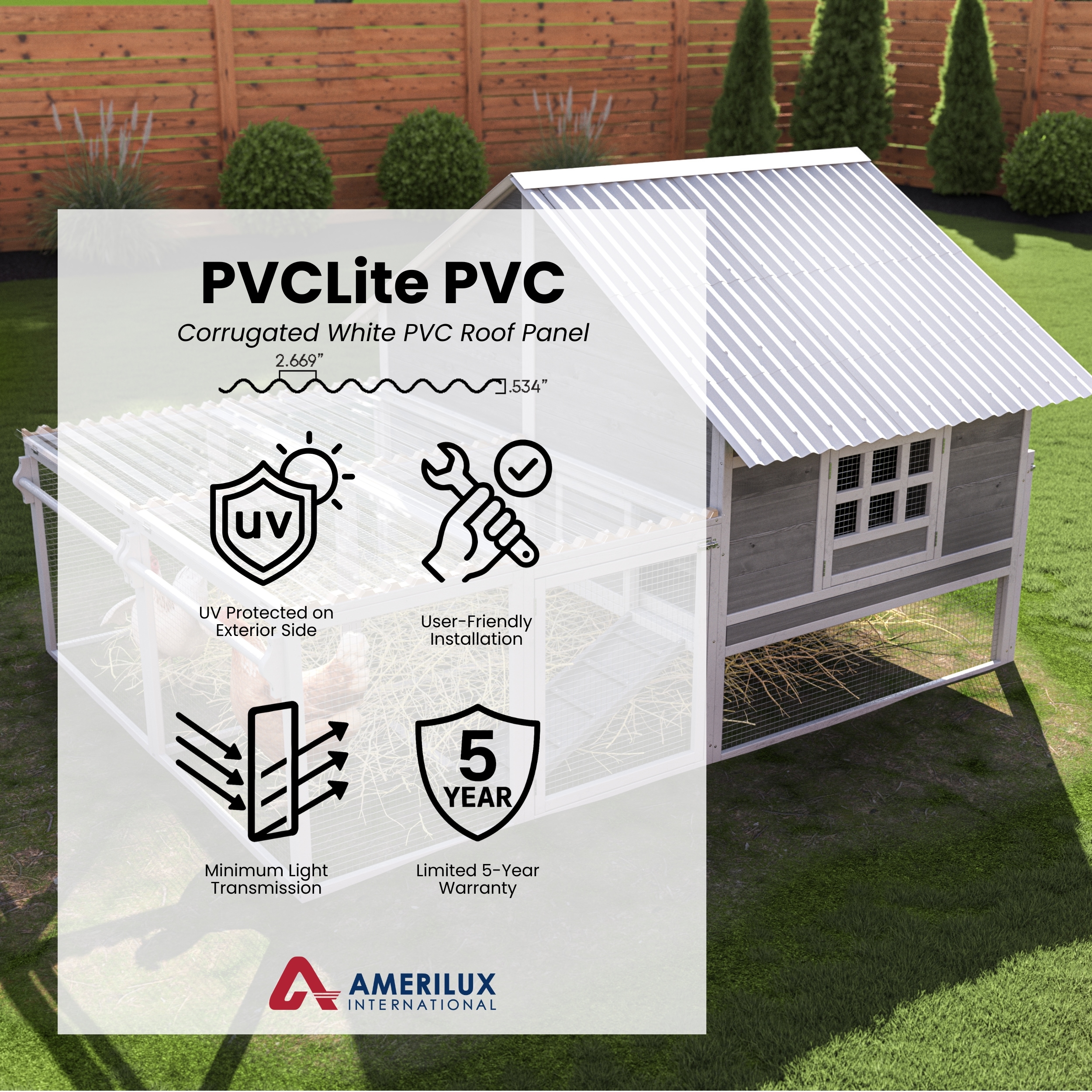 AmeriLux International 2814243L Roof-Panels - View #3