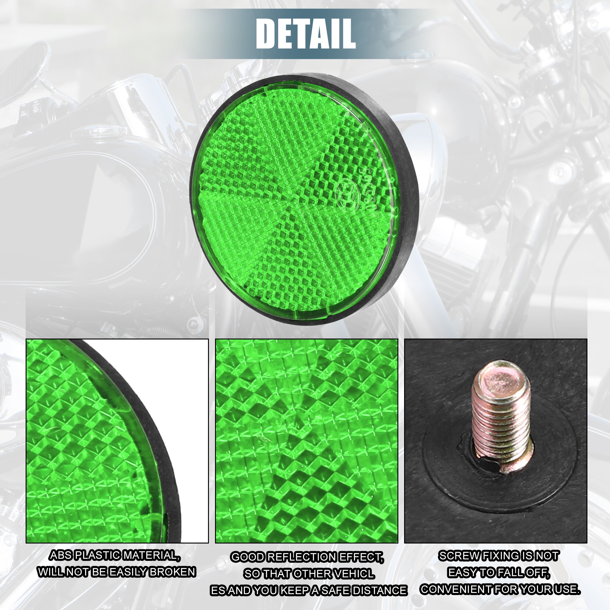 Unique Bargains S26012600UX1071 Driveway-Reflectors - View #3