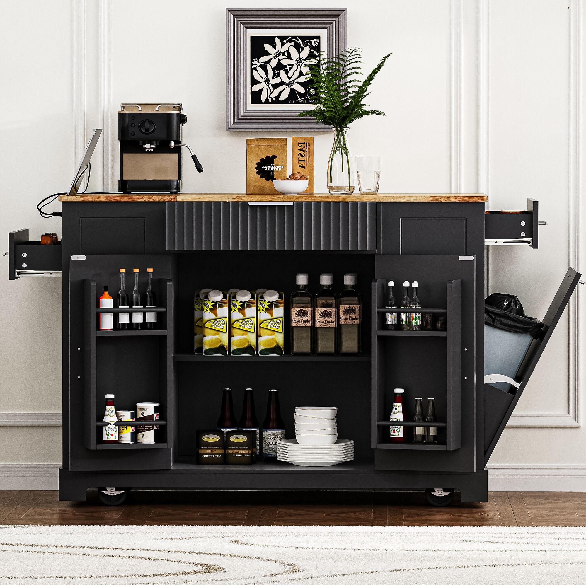ModernLuxe N707P221571B Kitchen-Furniture - View #2